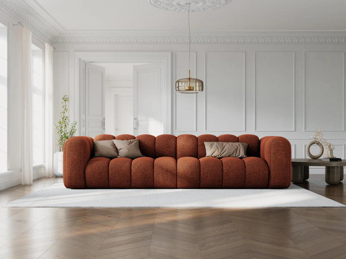 Sofa 4-osobowa SKYLER ceglany szenil Interieurs 86 Eye on Design