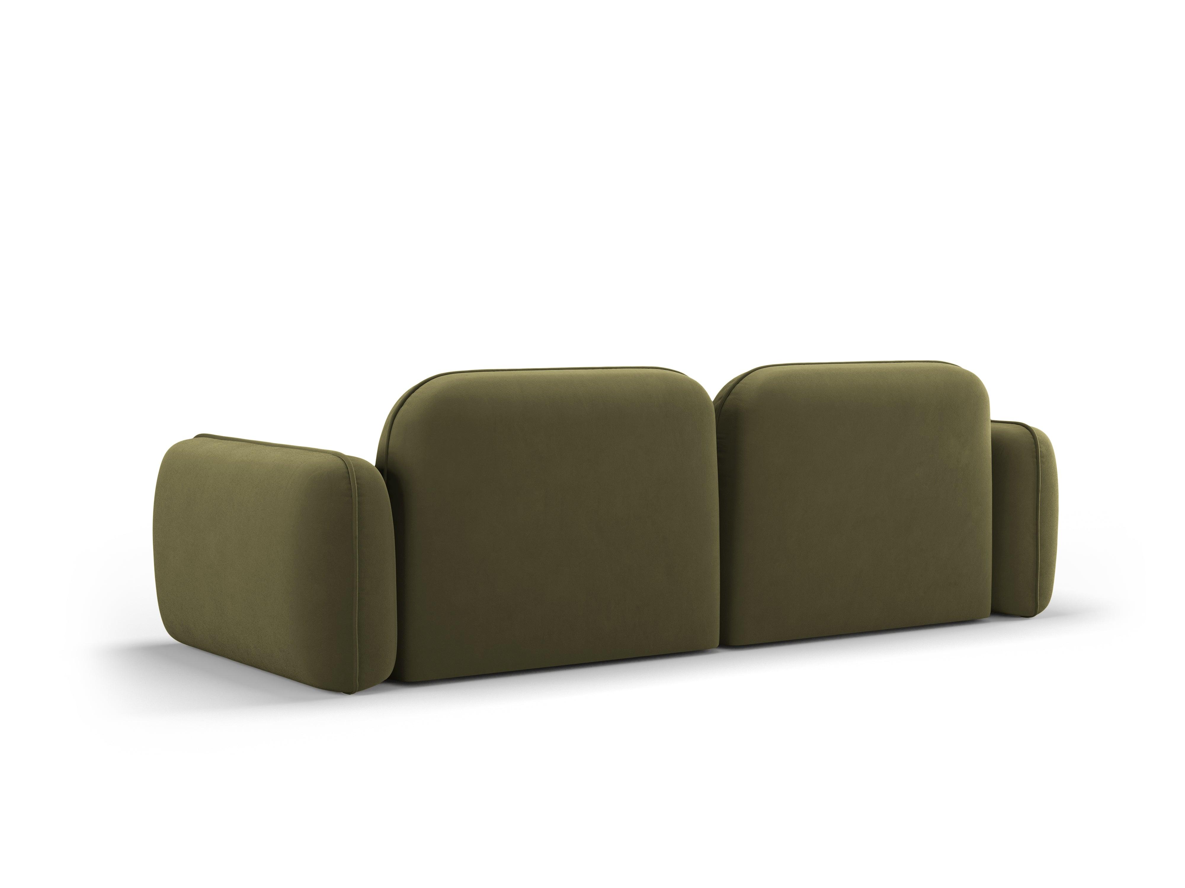 Sofa modułowa aksamitna 3-osobowa SYDNEY jasnozielony Cosmopolitan Design Eye on Design