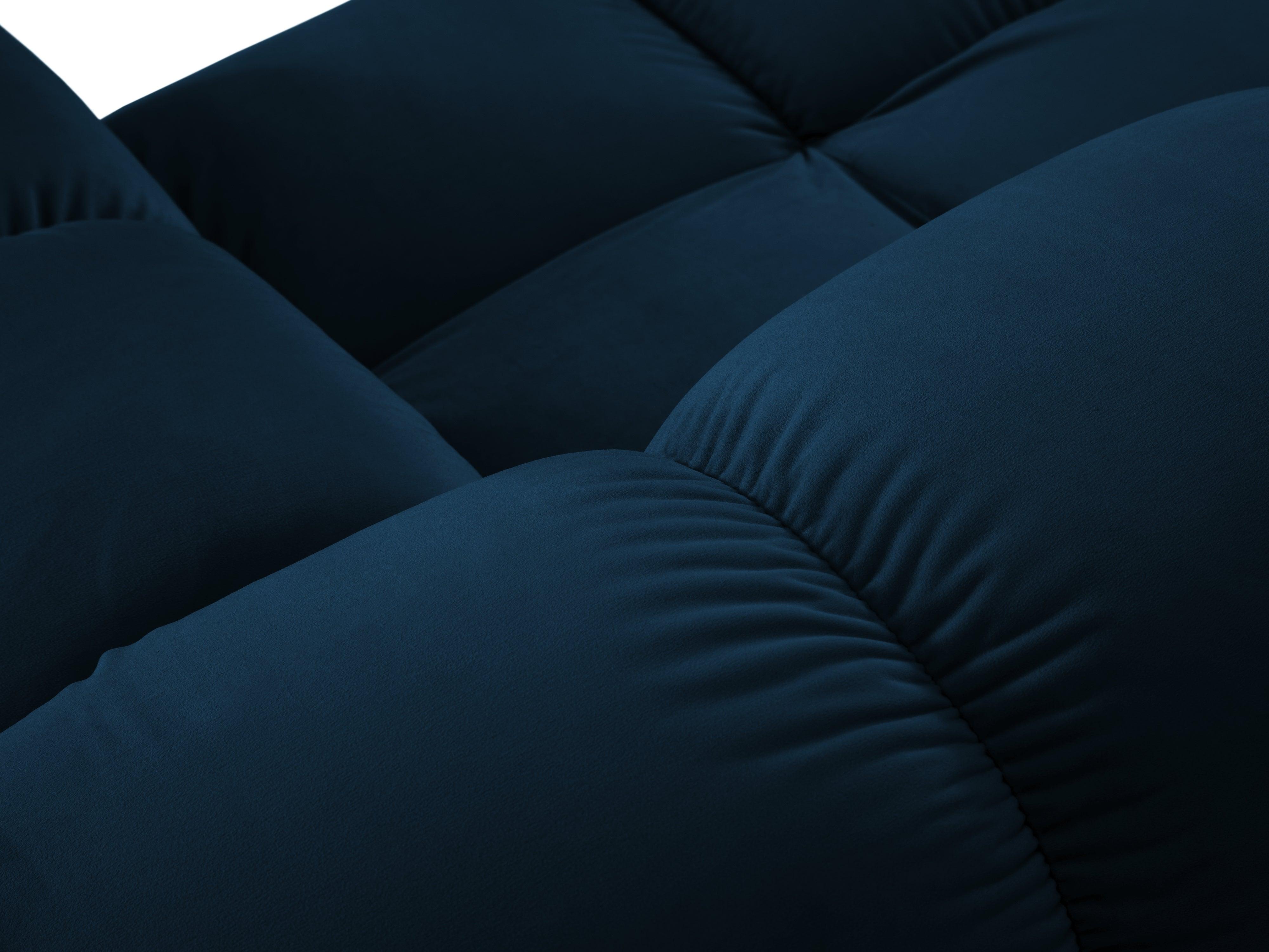 Sofa aksamitna 3-osobowa TROPEA granat królewski Milo Casa Eye on Design
