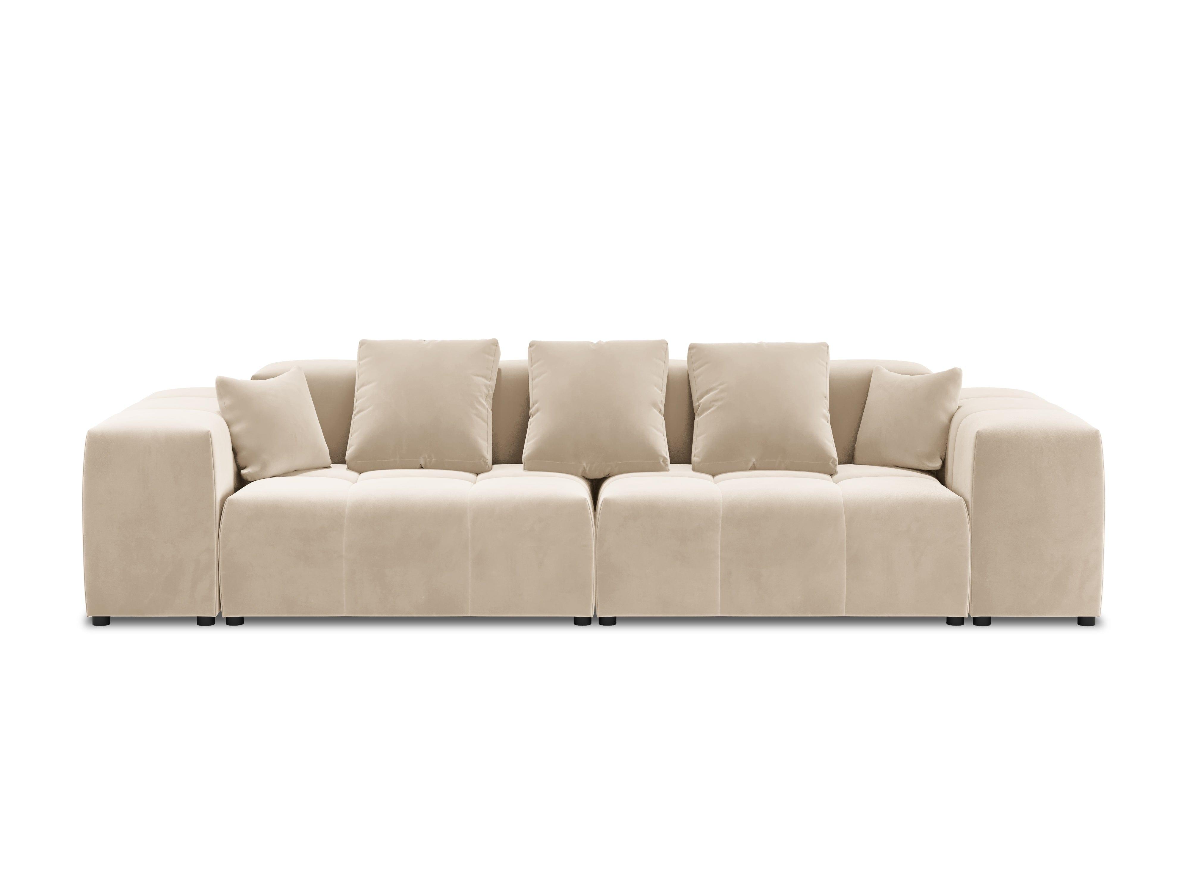 Sofa aksamitna ROME beżowy Cosmopolitan Design Eye on Design
