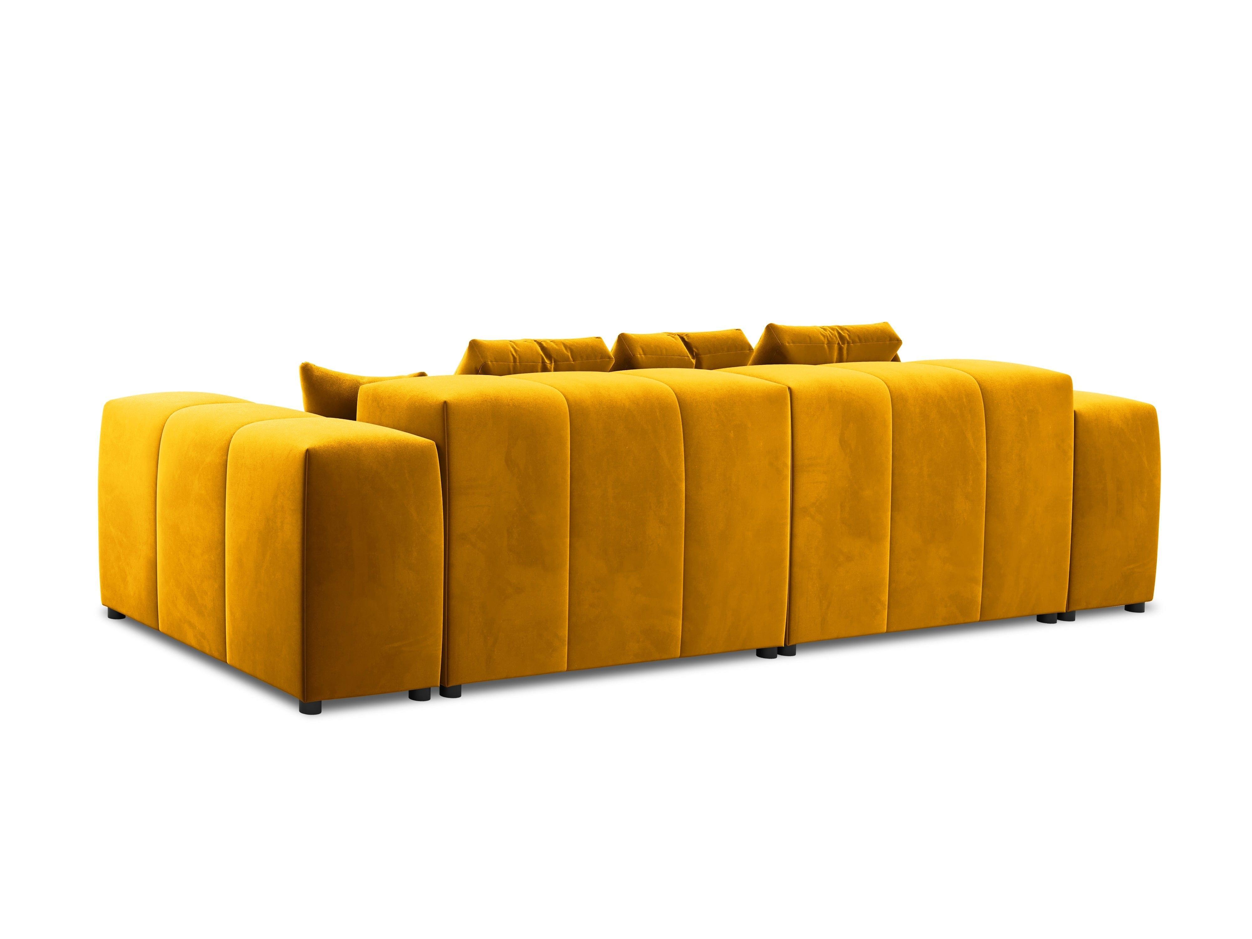 Sofa aksamitna ROME żółty Cosmopolitan Design Eye on Design