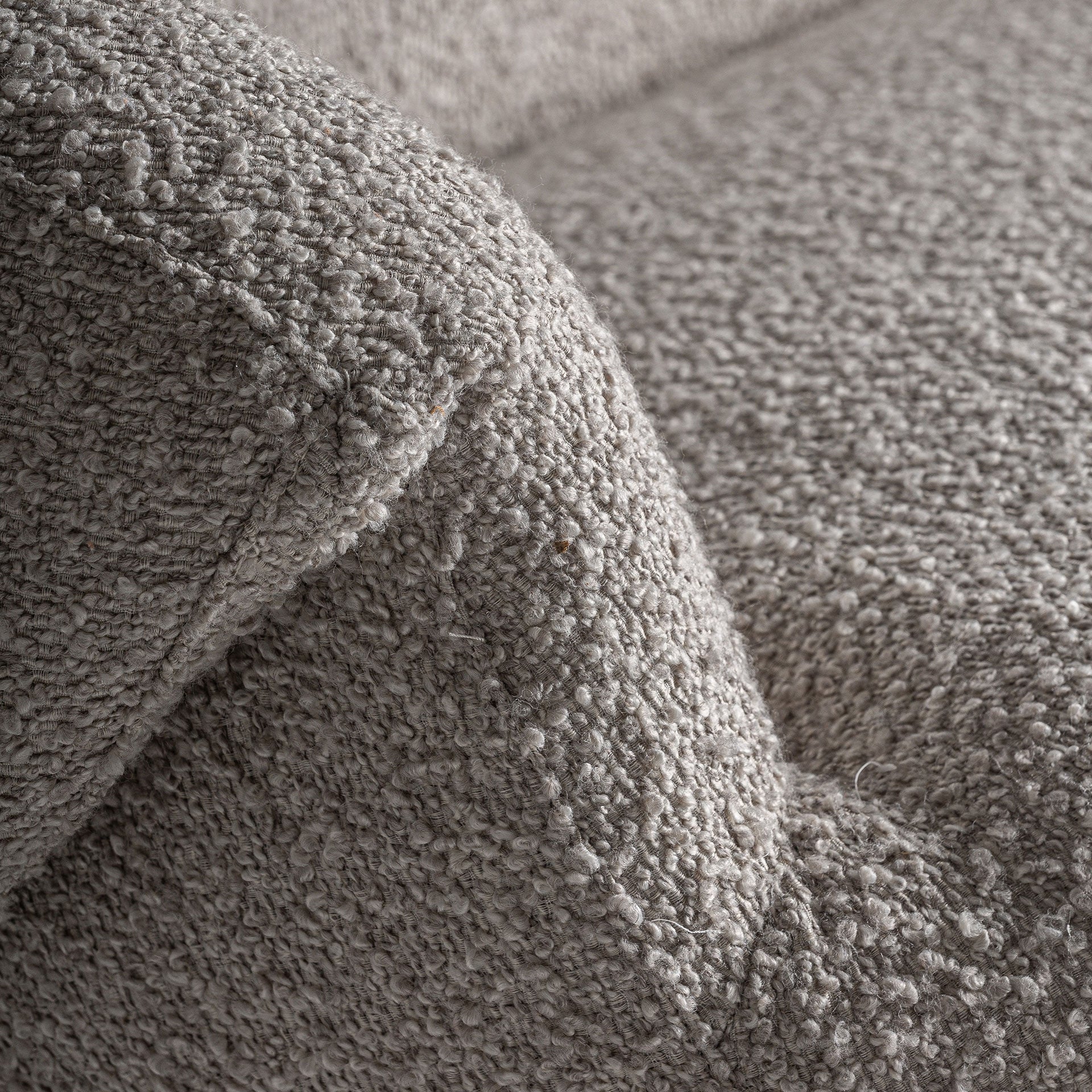 Sofa JACQUARD beige mit Holzgestell
