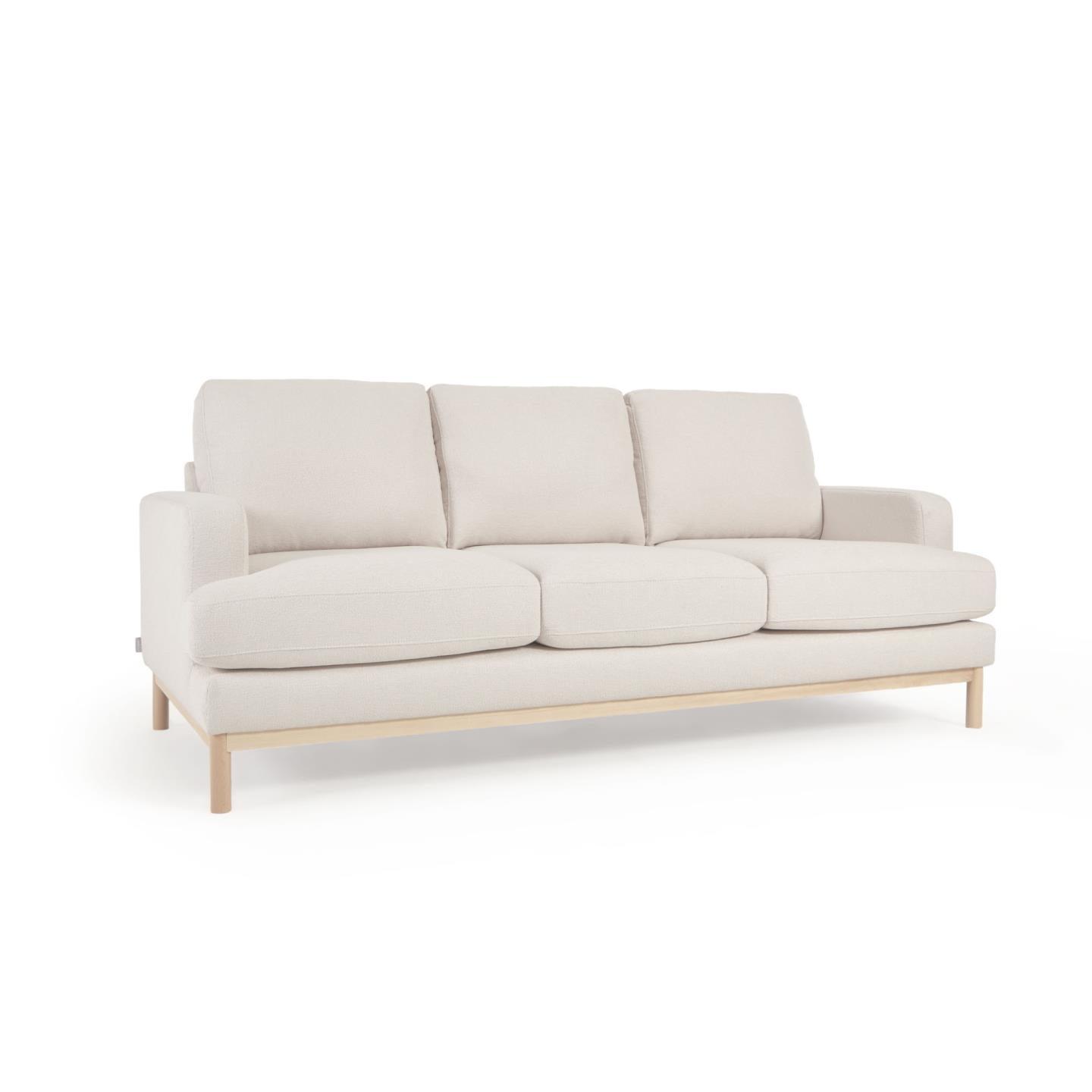Sofa MIHAELA kremowy boucle La Forma Eye on Design