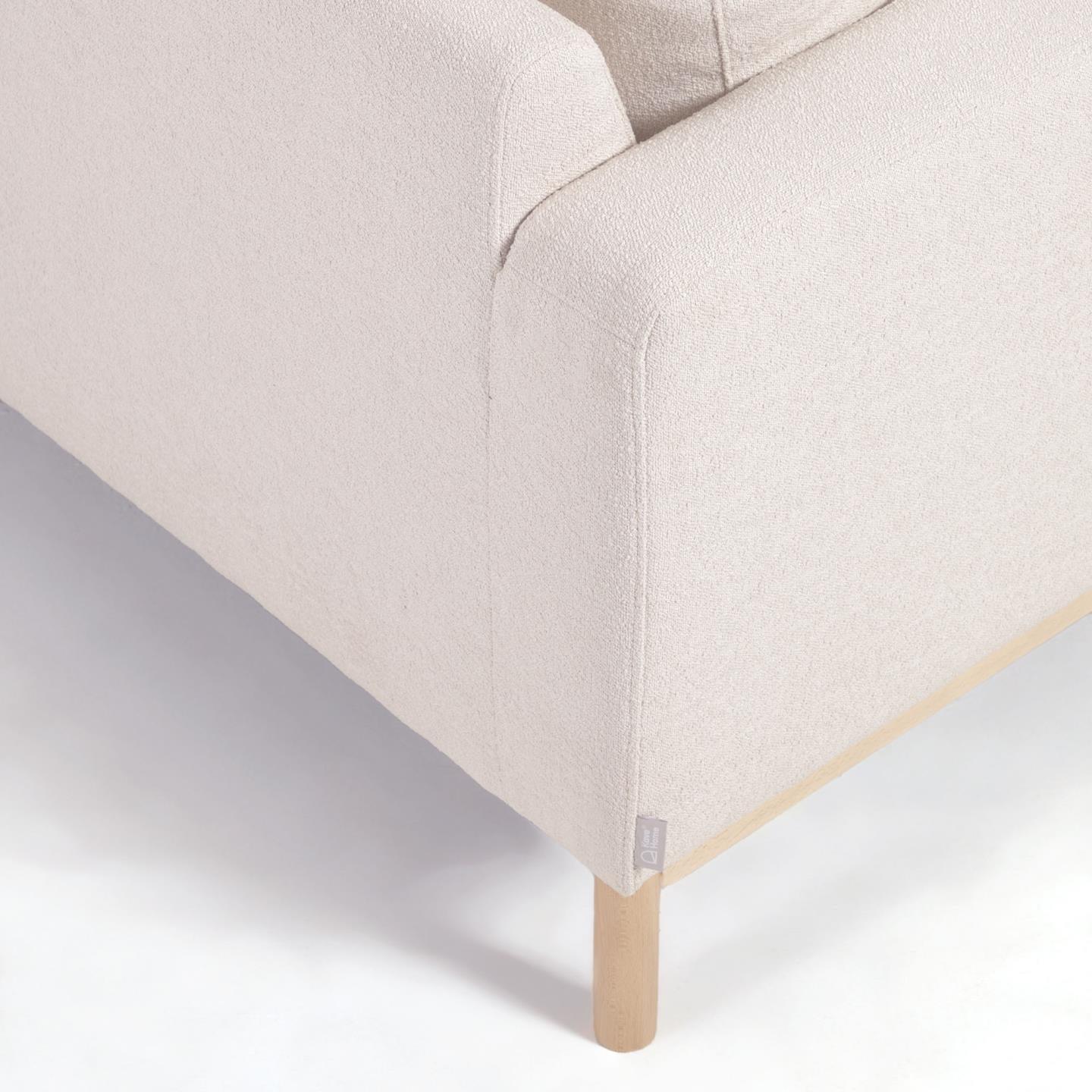 Sofa MIHAELA kremowy boucle La Forma Eye on Design