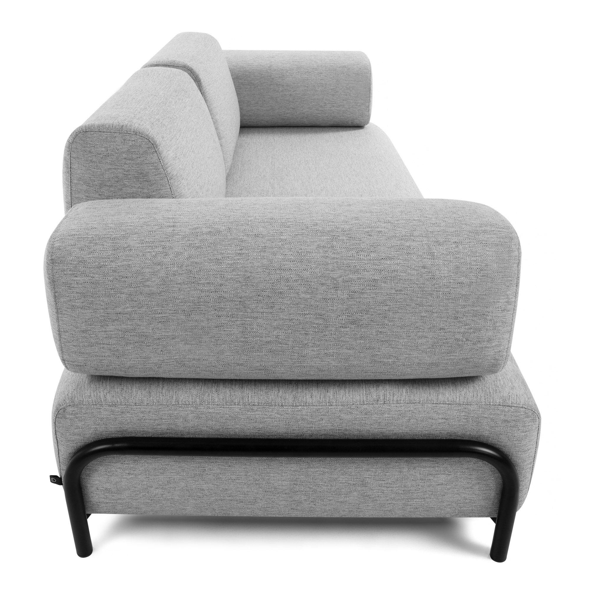 Sofa modułowa COMPO - podłokietnik jasnoszary La Forma Eye on Design