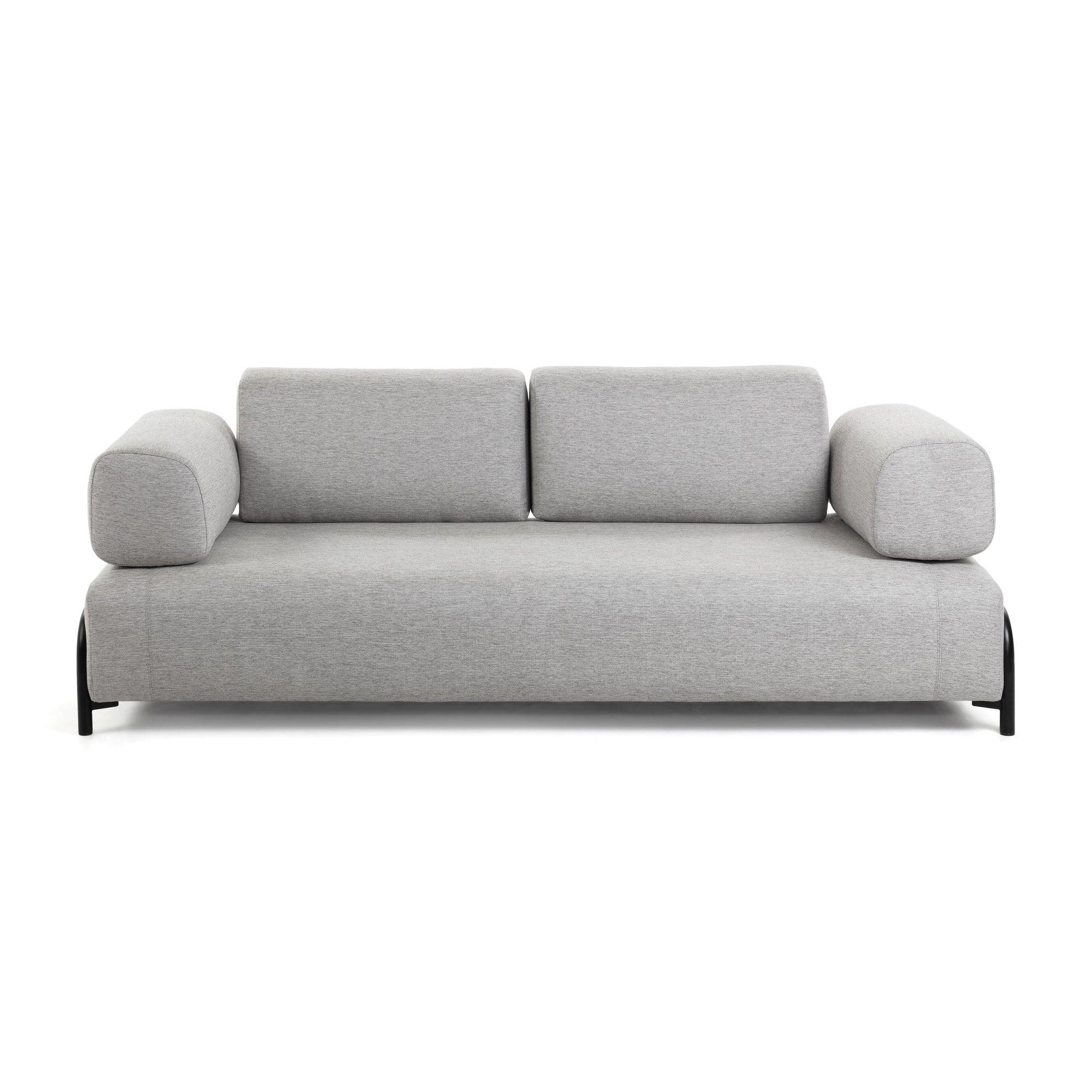 Sofa modułowa COMPO - podłokietnik jasnoszary La Forma Eye on Design