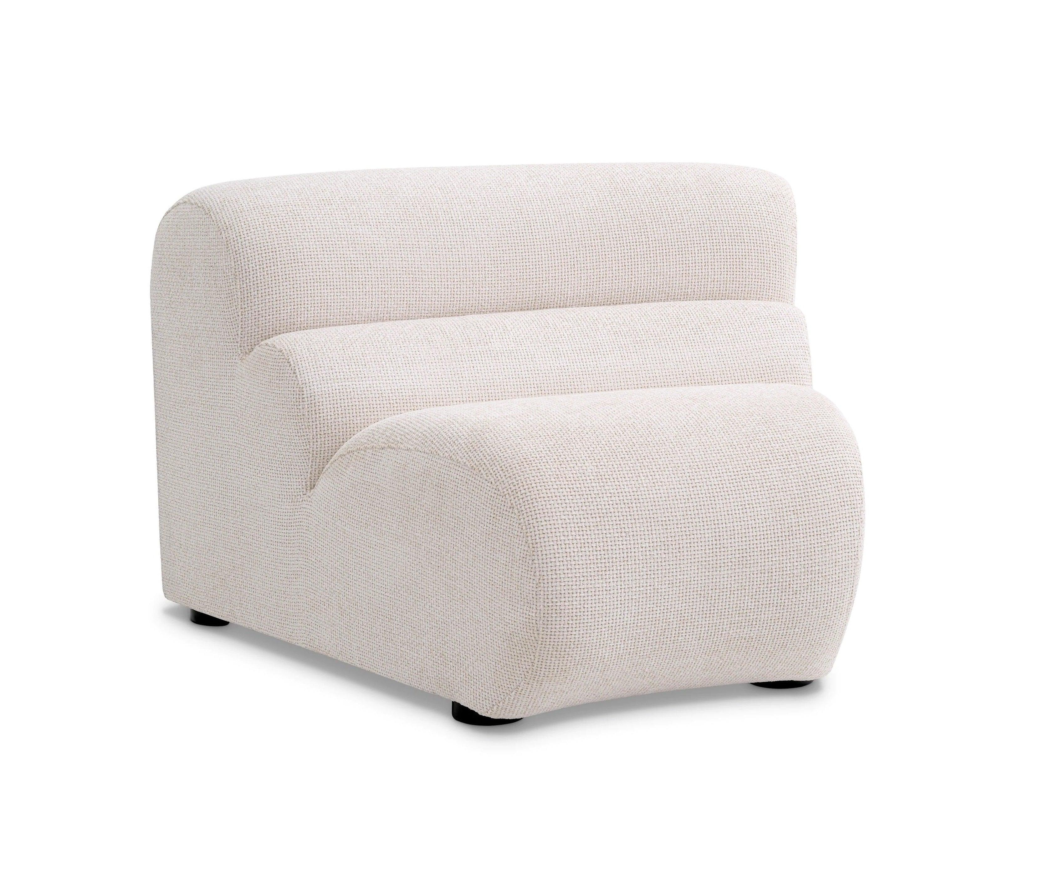 Sofa modułowa LINDAU - narożnik wewnętrzny biały Eichholtz Eye on Design