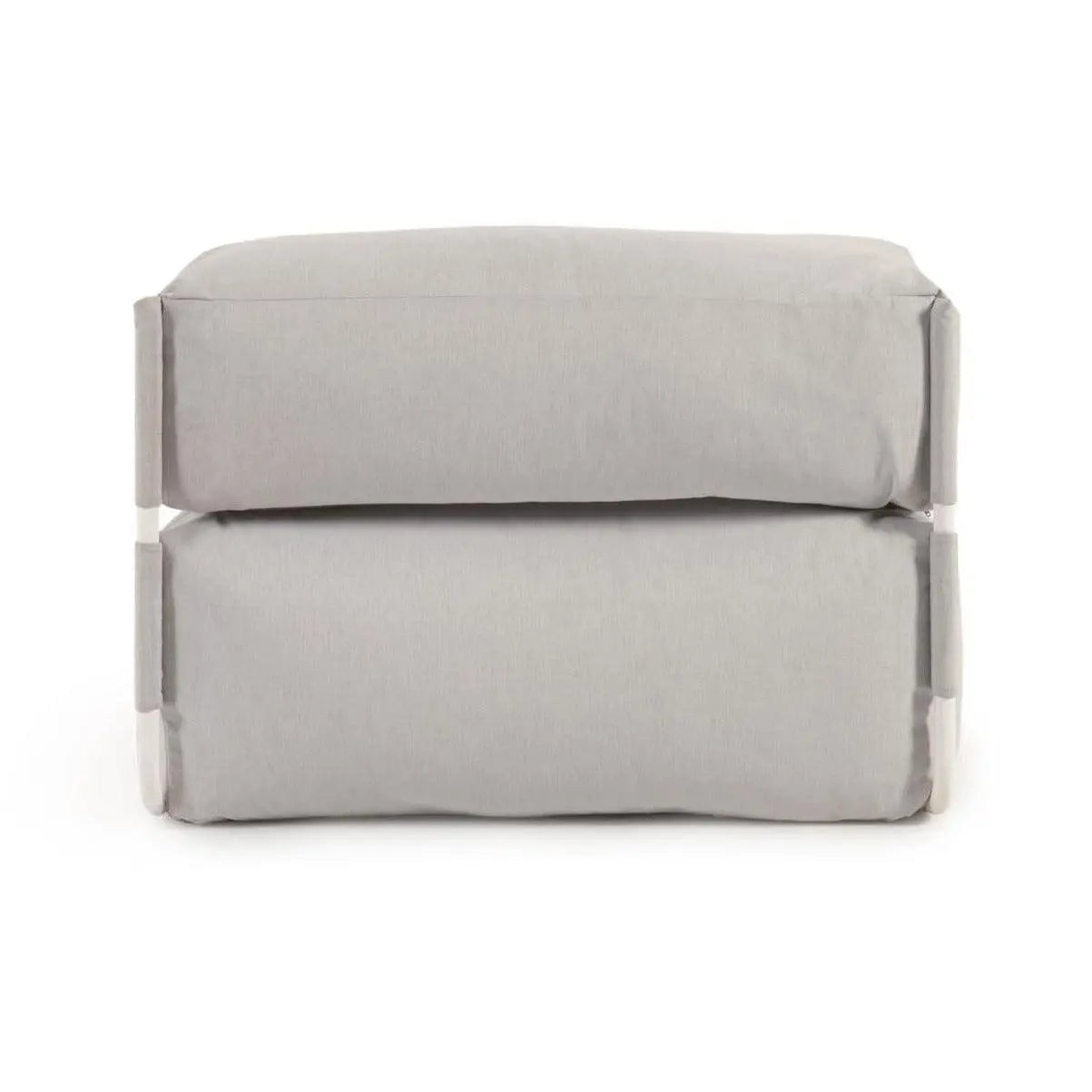 Sofa modułowa ogrodowa SQUARE - fotel jasnoszary – Kave Home