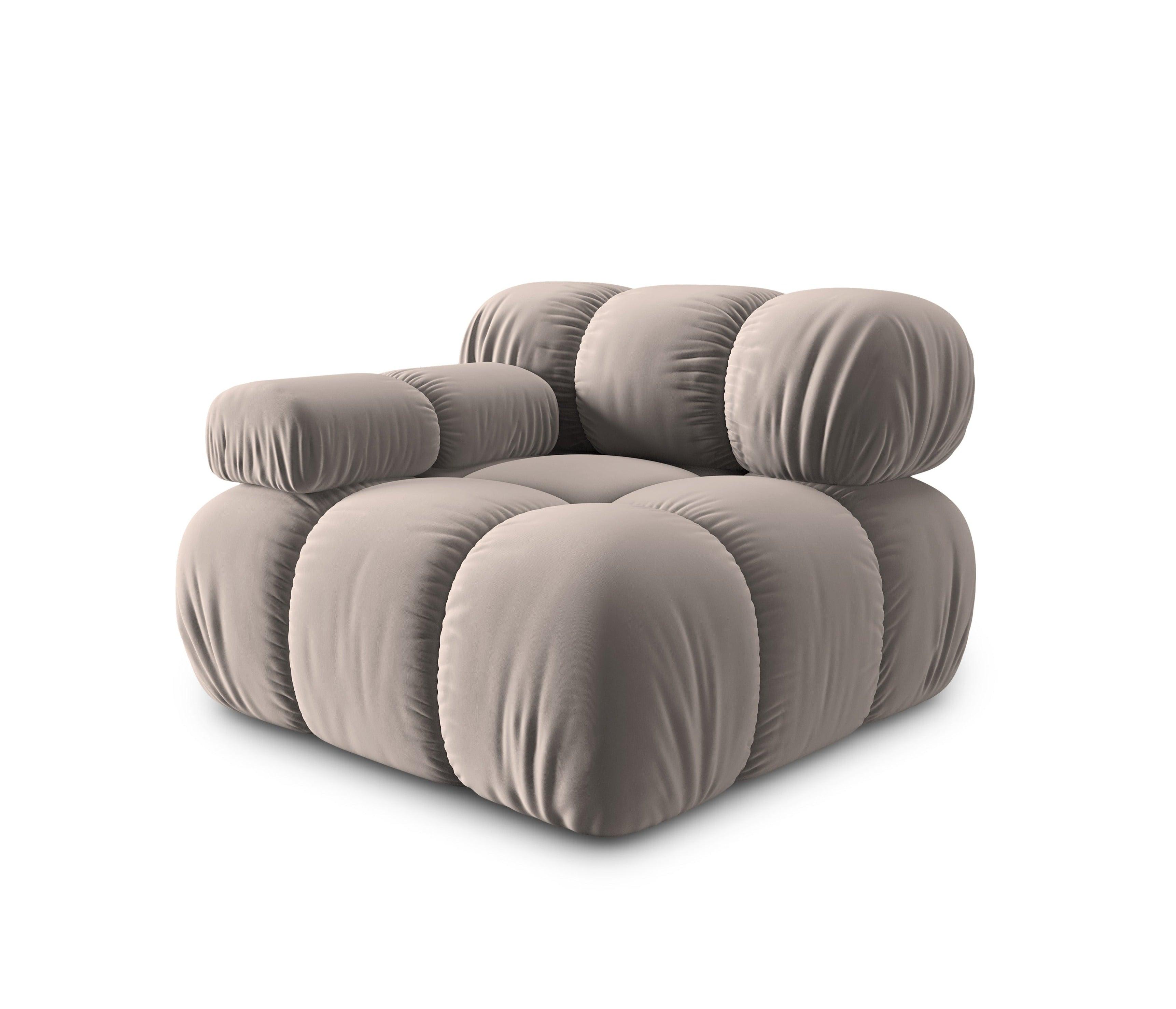 Sofa modułowa TROPEA - moduł lewostronny cappuccino Milo Casa Eye on Design