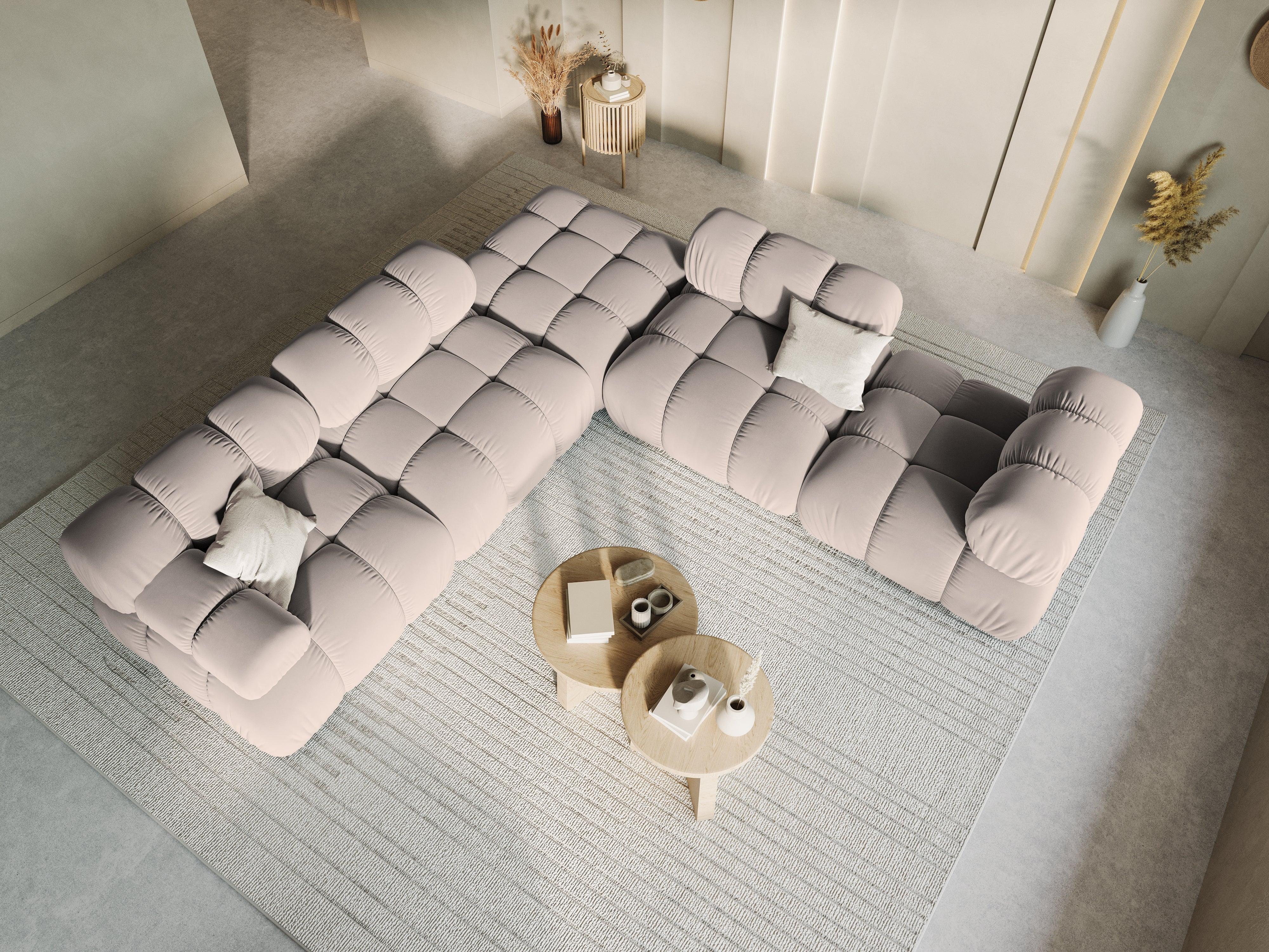 Sofa modułowa TROPEA - moduł lewostronny cappuccino Milo Casa Eye on Design