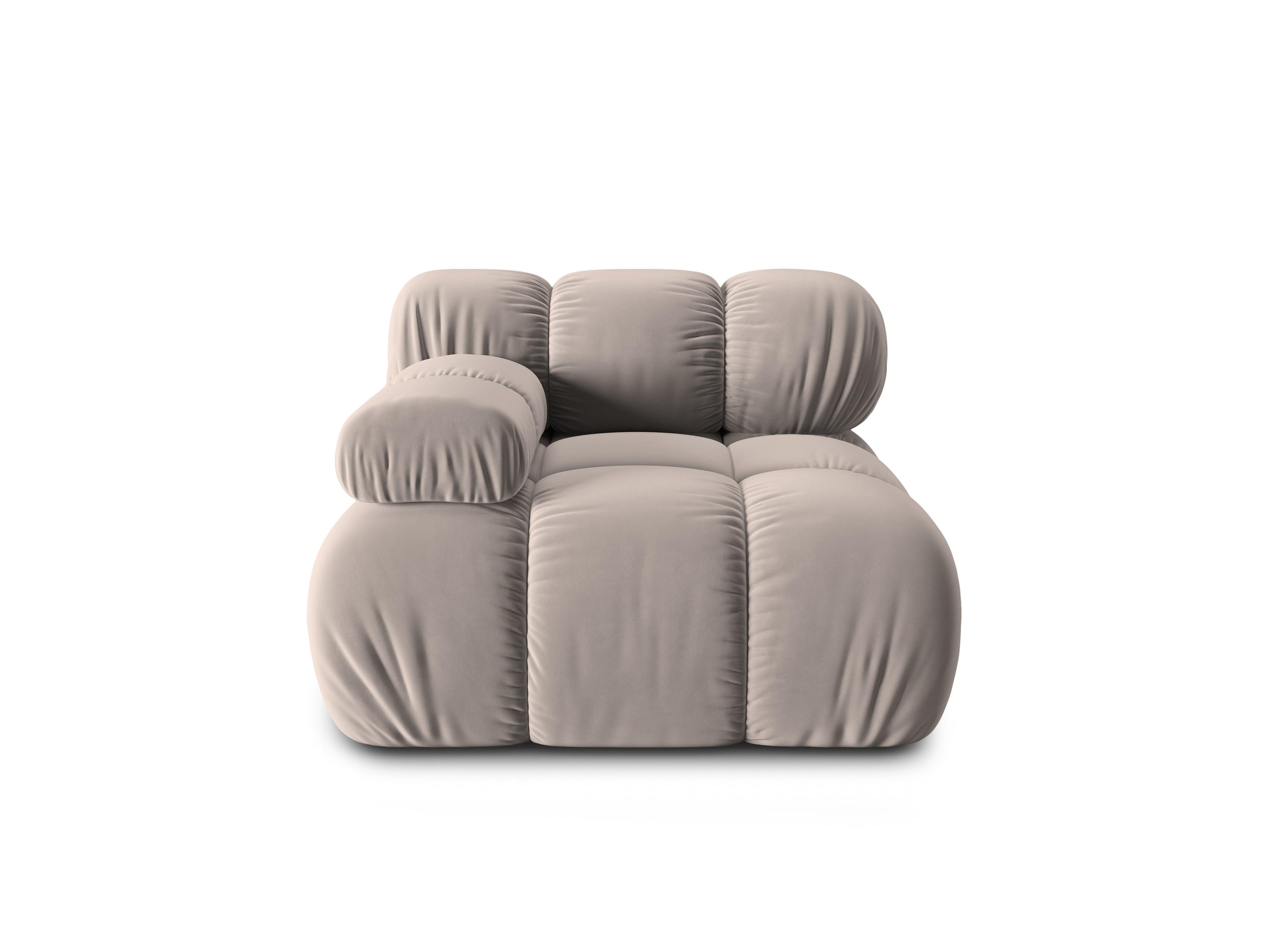 Sofa modułowa TROPEA - moduł lewostronny cappuccino Milo Casa Eye on Design