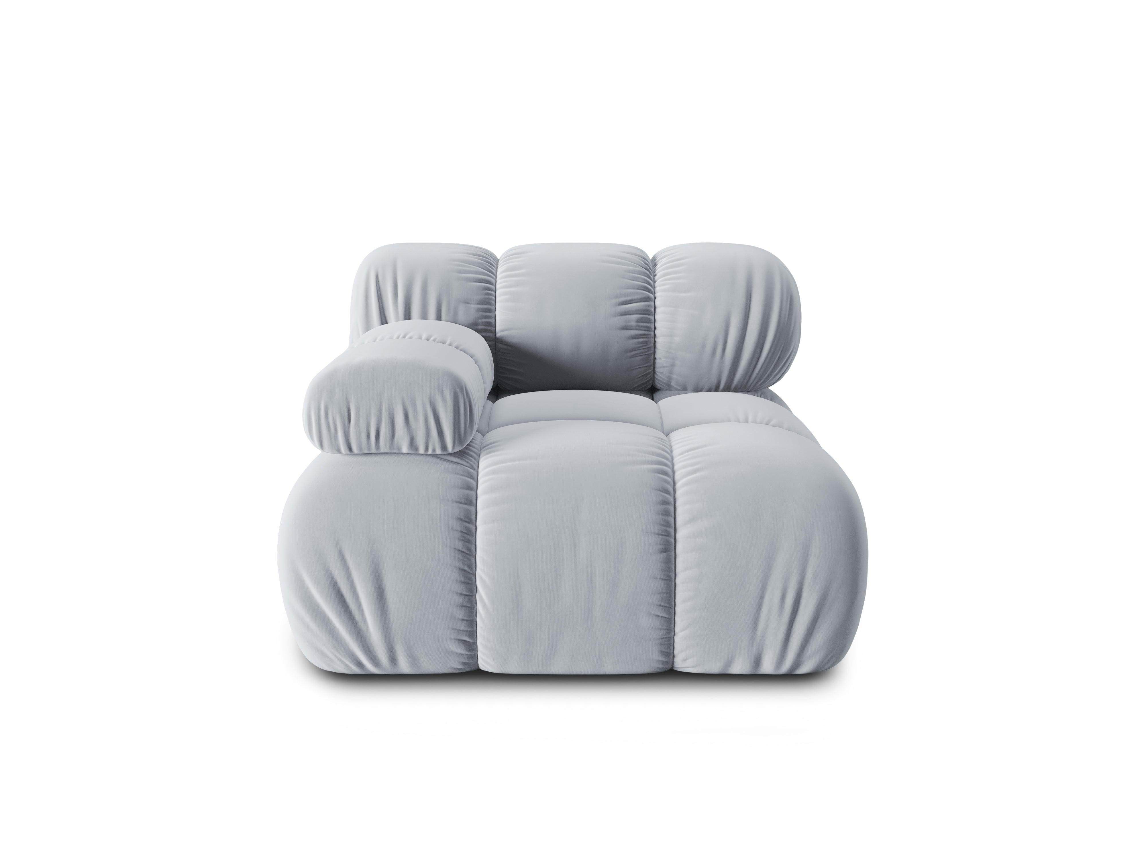 Sofa modułowa TROPEA - moduł lewostronny jasnoniebieski Milo Casa Eye on Design