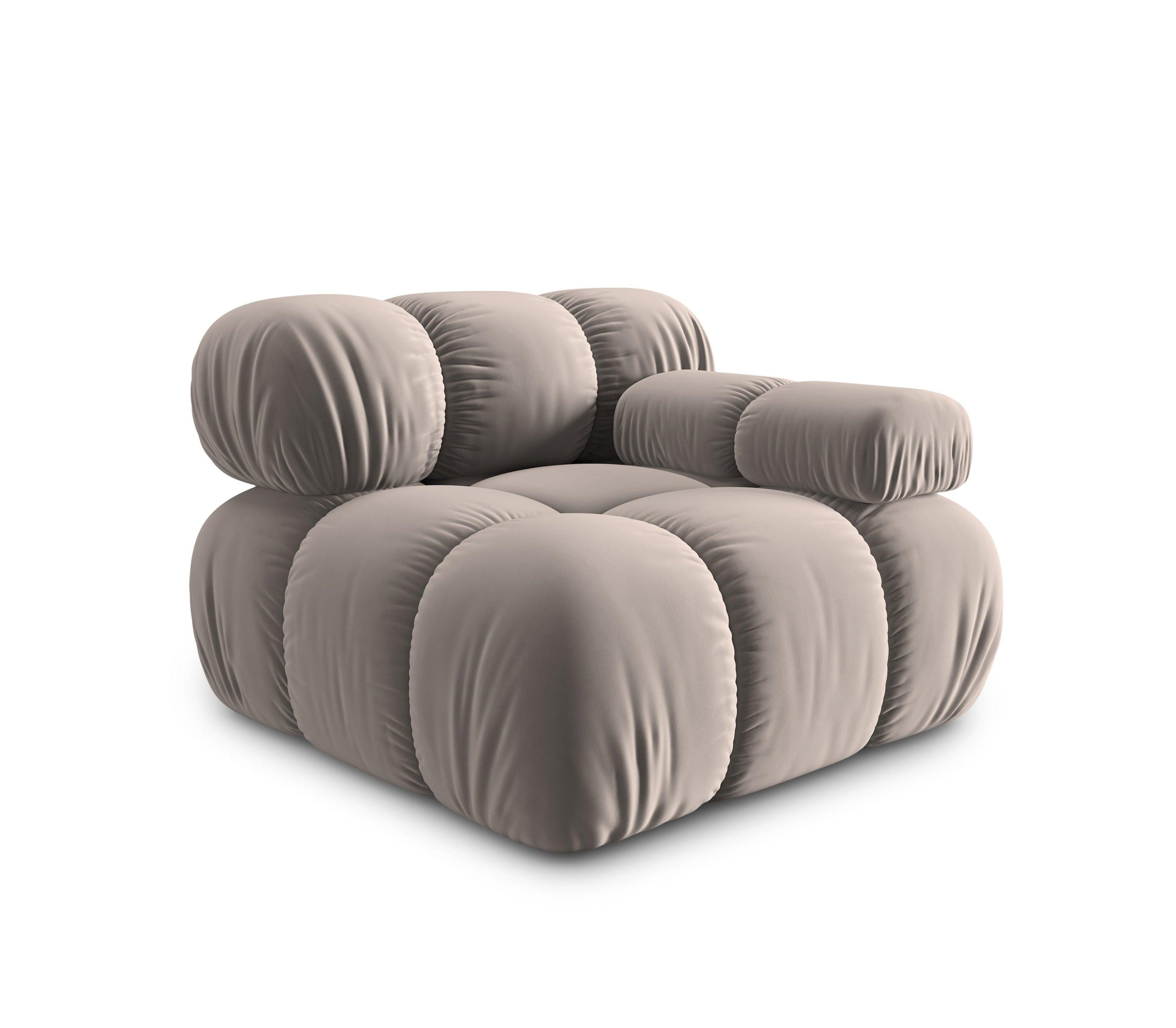 Sofa modułowa TROPEA - moduł prawostronny cappuccino Milo Casa Eye on Design