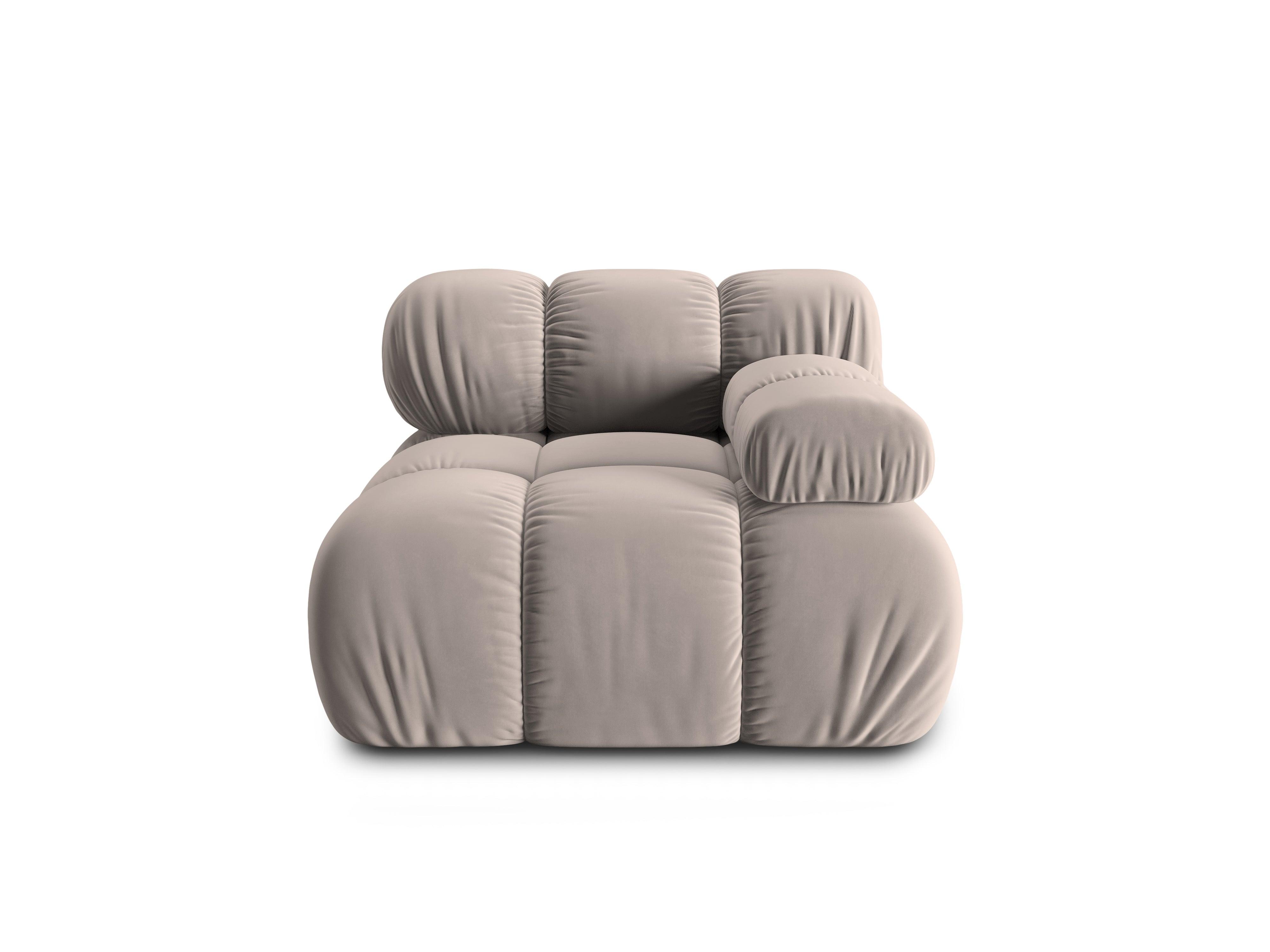 Sofa modułowa TROPEA - moduł prawostronny cappuccino Milo Casa Eye on Design