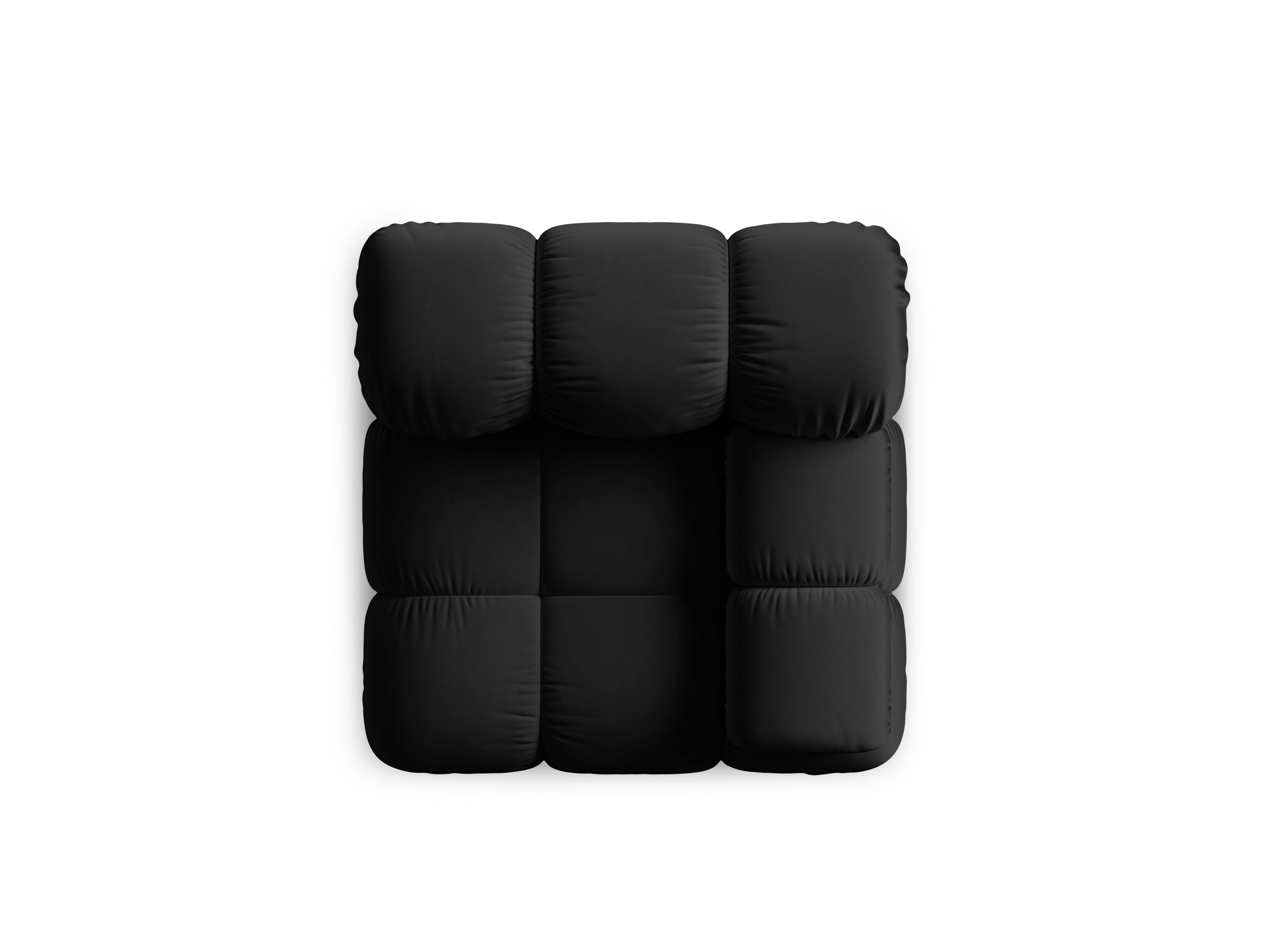 Sofa modułowa TROPEA - moduł prawostronny czarny Milo Casa Eye on Design