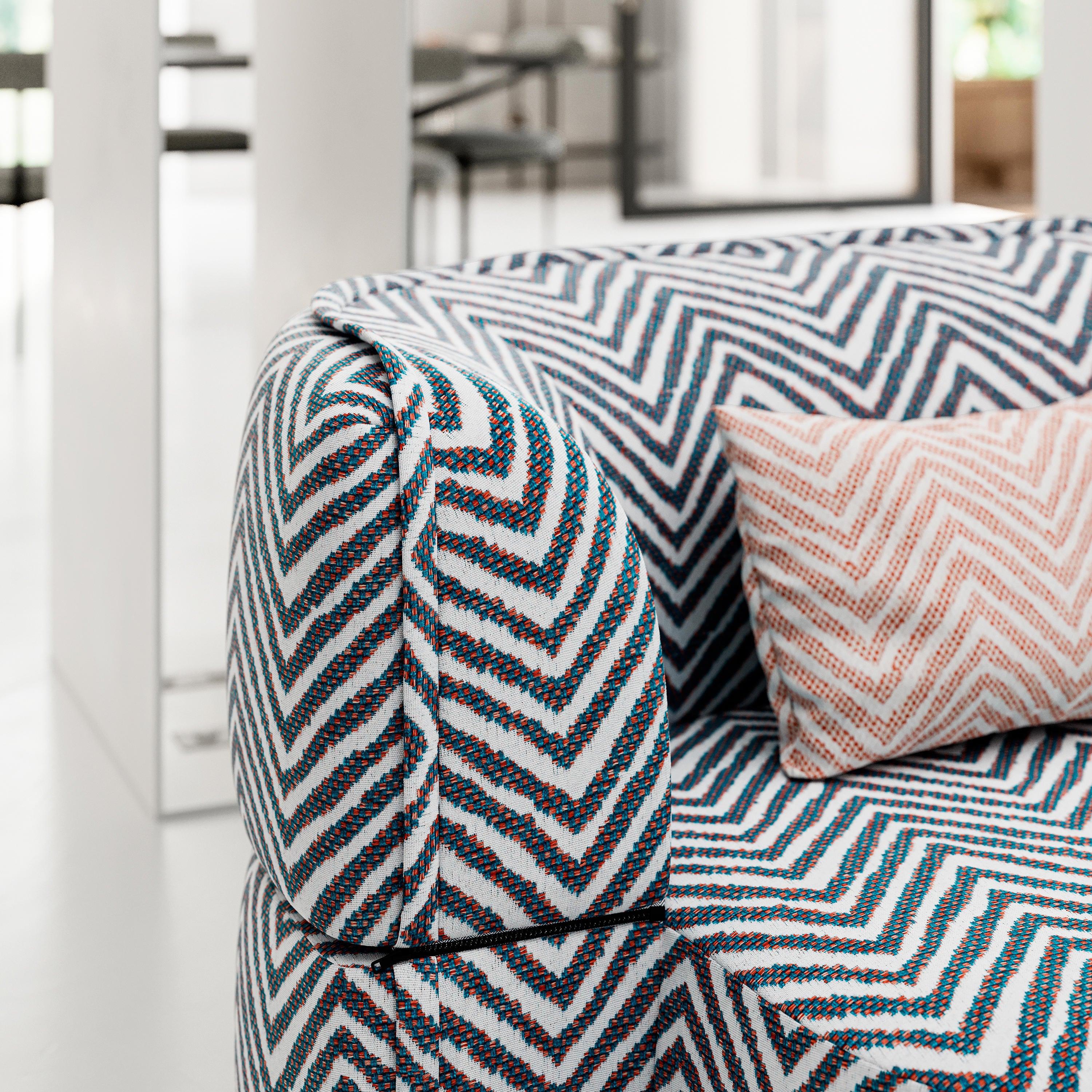 Sofa rozkładana SOFT ISLAND granatowy Liu Jo Living Eye on Design
