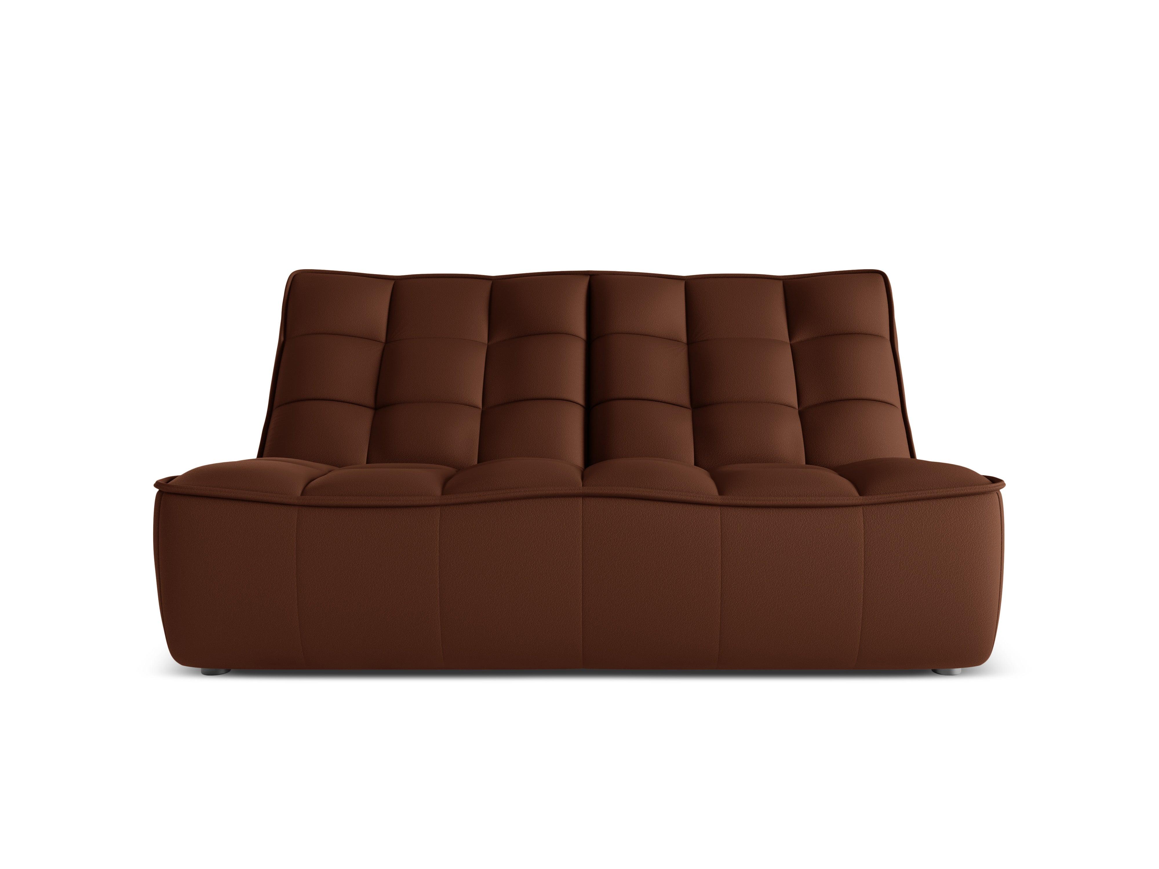 Sofa skórzana 2-osobowa MONI czekoladowy Maison Heritage Eye on Design