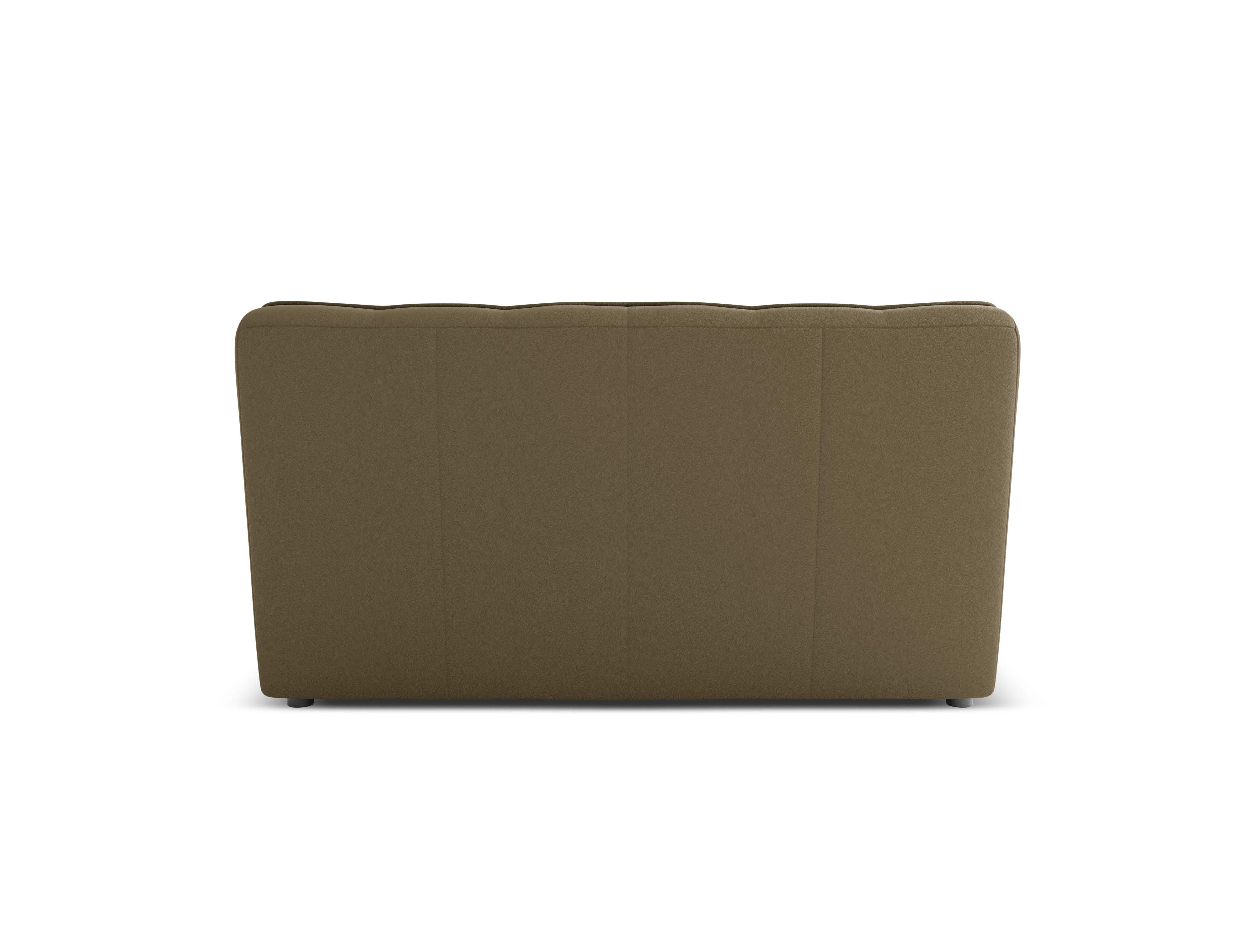 Sofa skórzana 2-osobowa MONI oliwkowy Maison Heritage Eye on Design