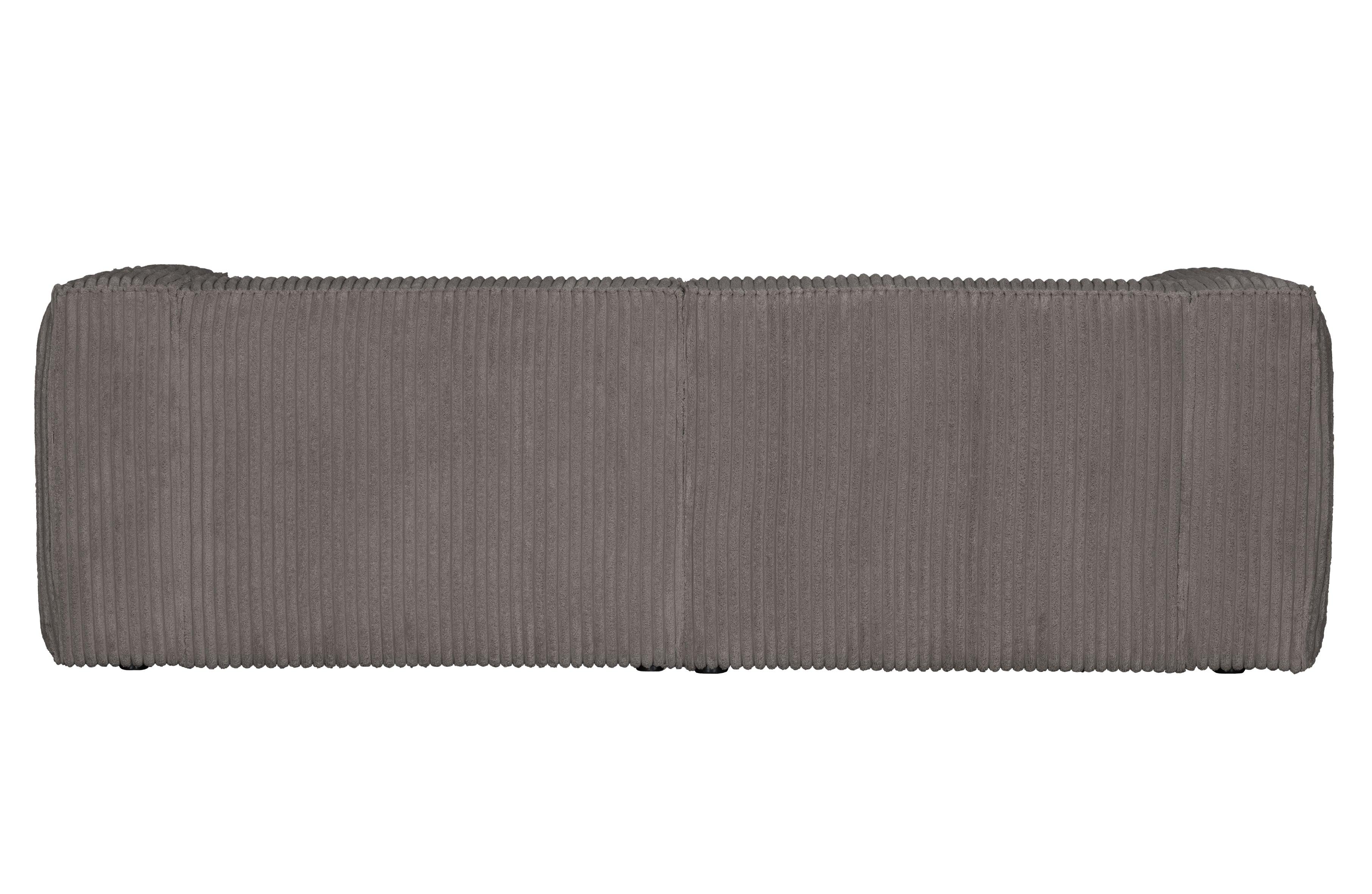 Sofa sztruksowa BEAN RIB ciemnoszary Woood Exclusive Eye on Design