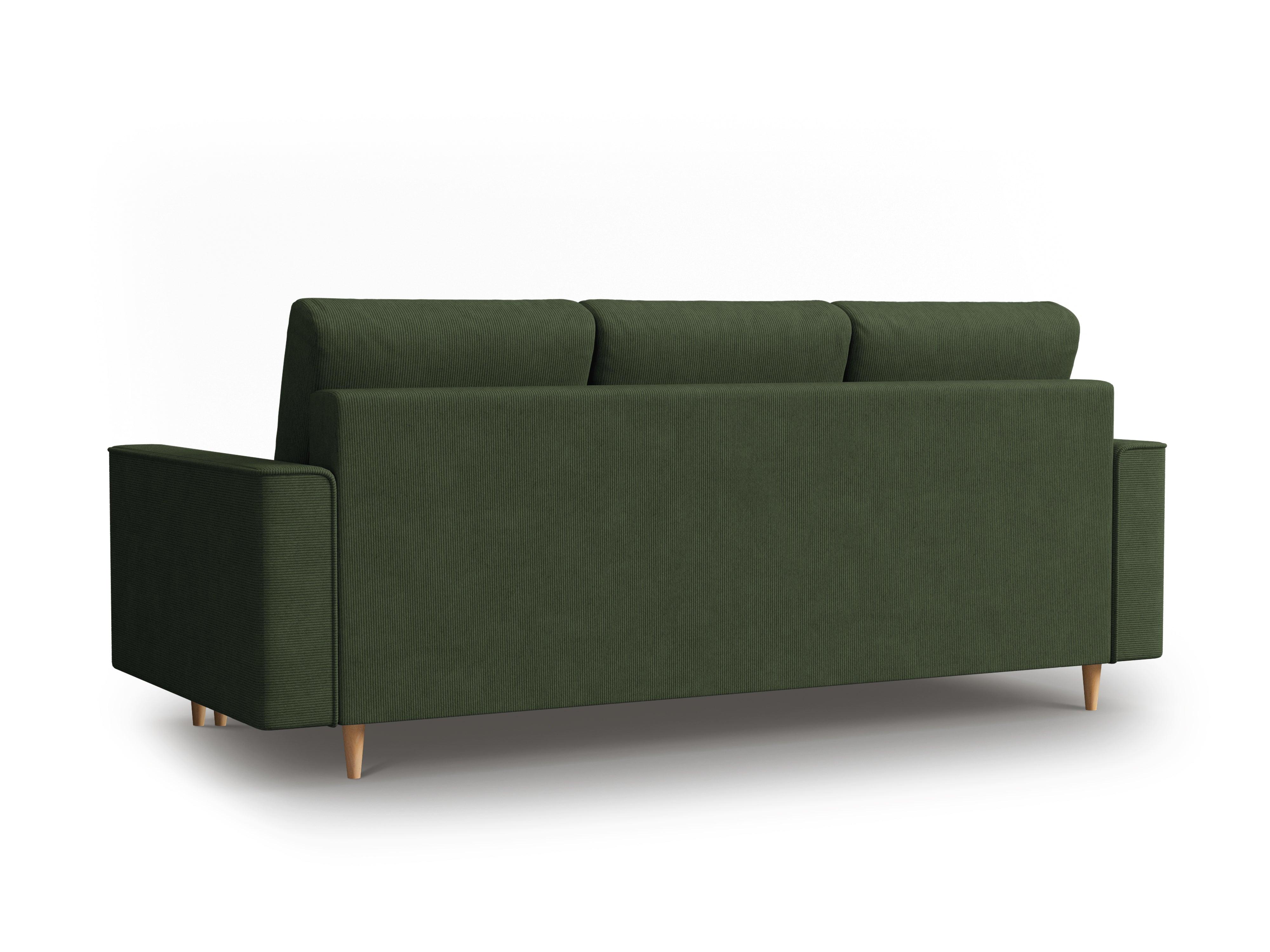 Sofa sztruksowa z funkcją spania CARTADERA zielony Mazzini Sofas Eye on Design