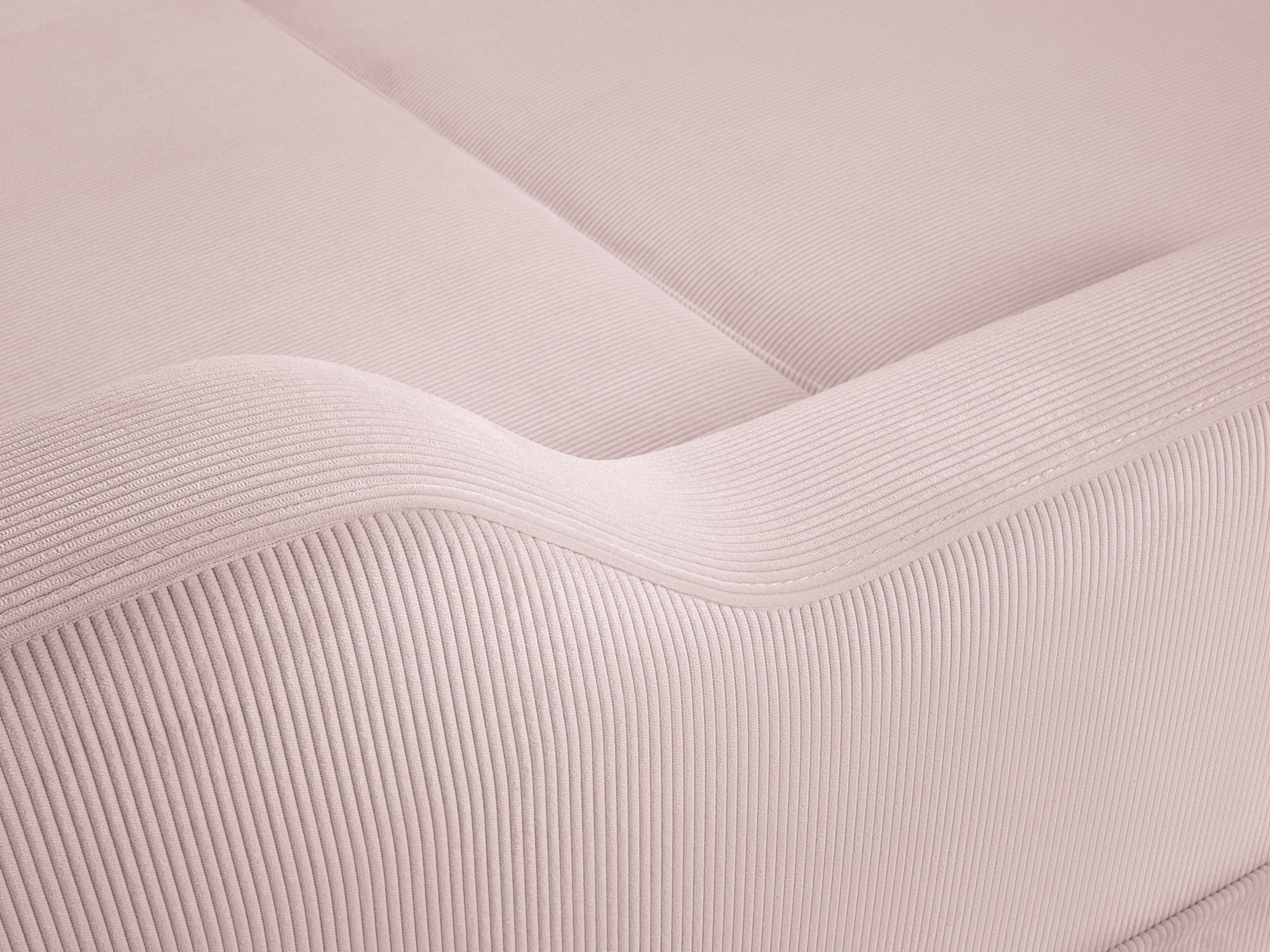 Sofa sztruksowa z funkcją spania ROSE różowy Mazzini Sofas Eye on Design