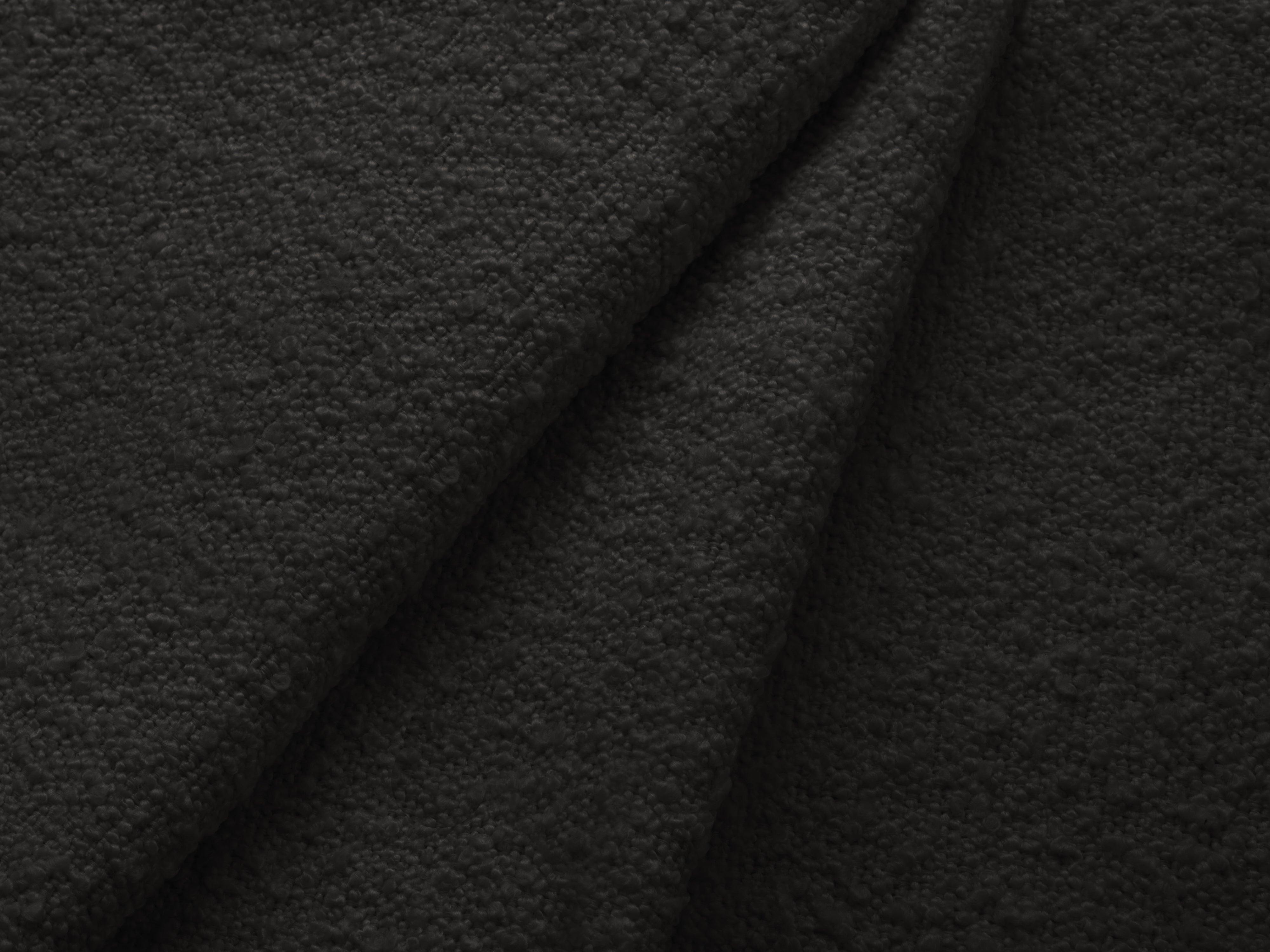 Sofa w tkaninie boucle z funkcją spania CARTADERA czarny Mazzini Sofas Eye on Design