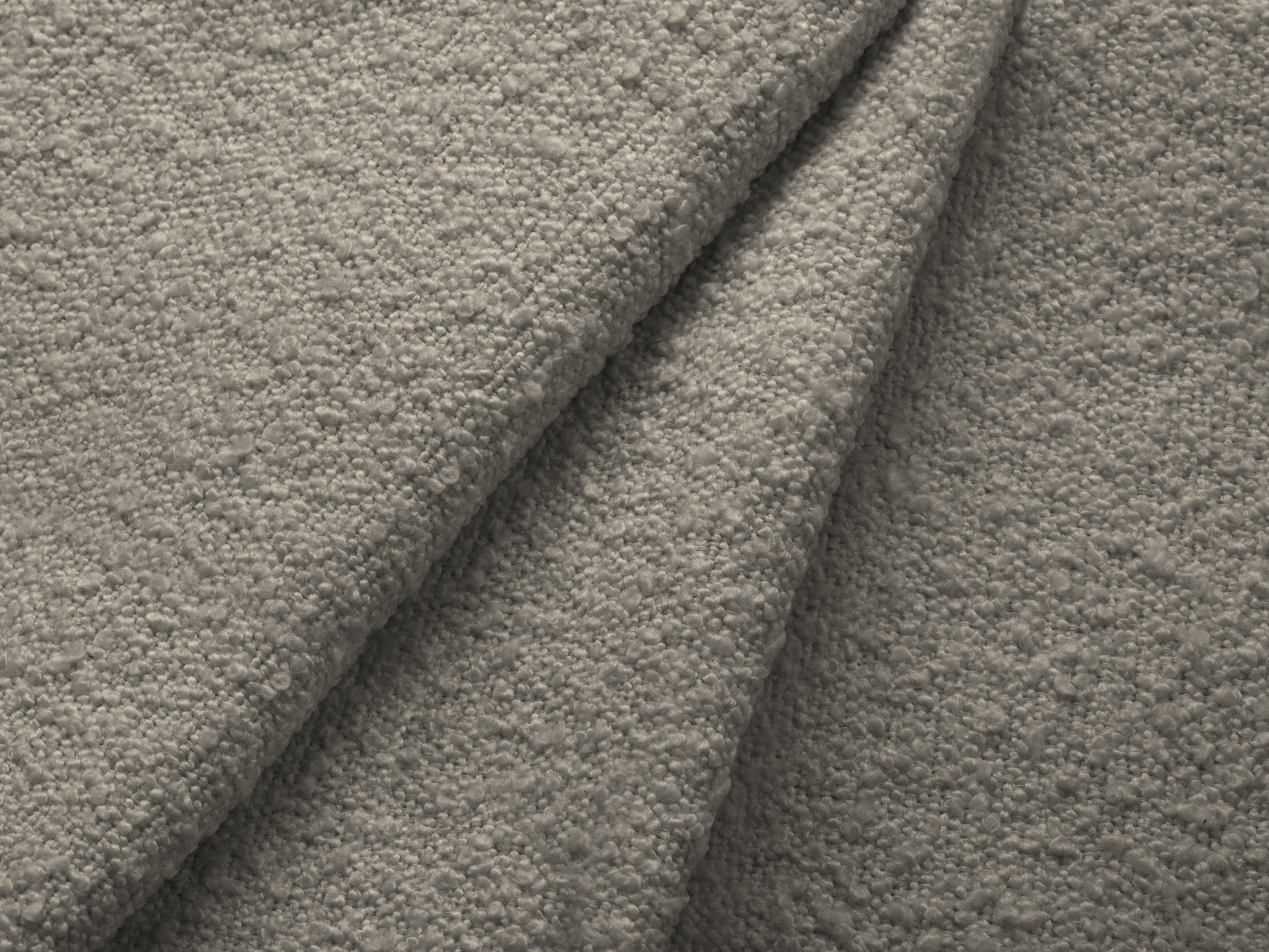 Sofa w tkaninie boucle z funkcją spania CARTADERA szary Mazzini Sofas Eye on Design