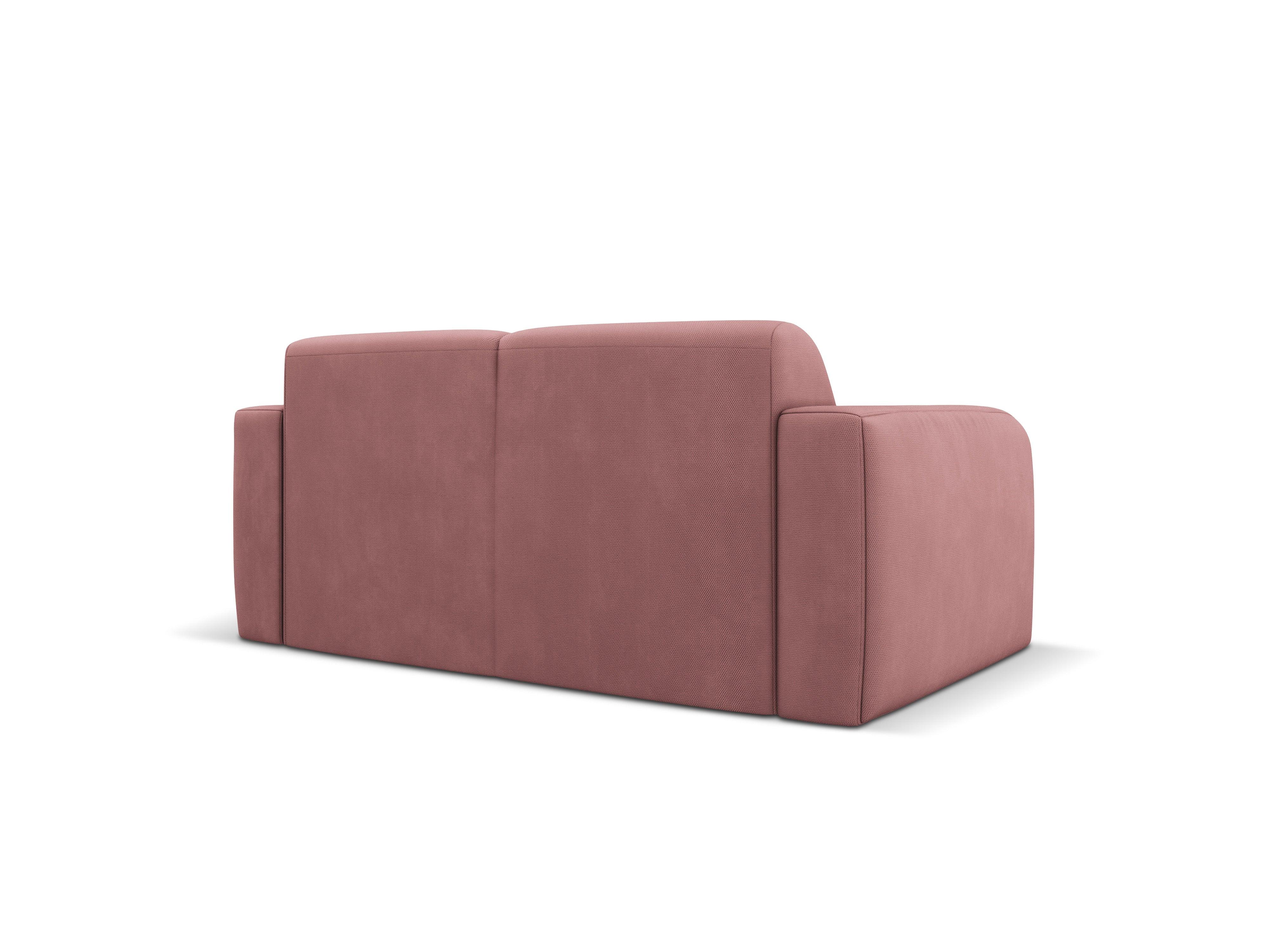 Sofa w tkaninie chenillowej 2-osobowa LOLA różowy Windsor & Co Eye on Design