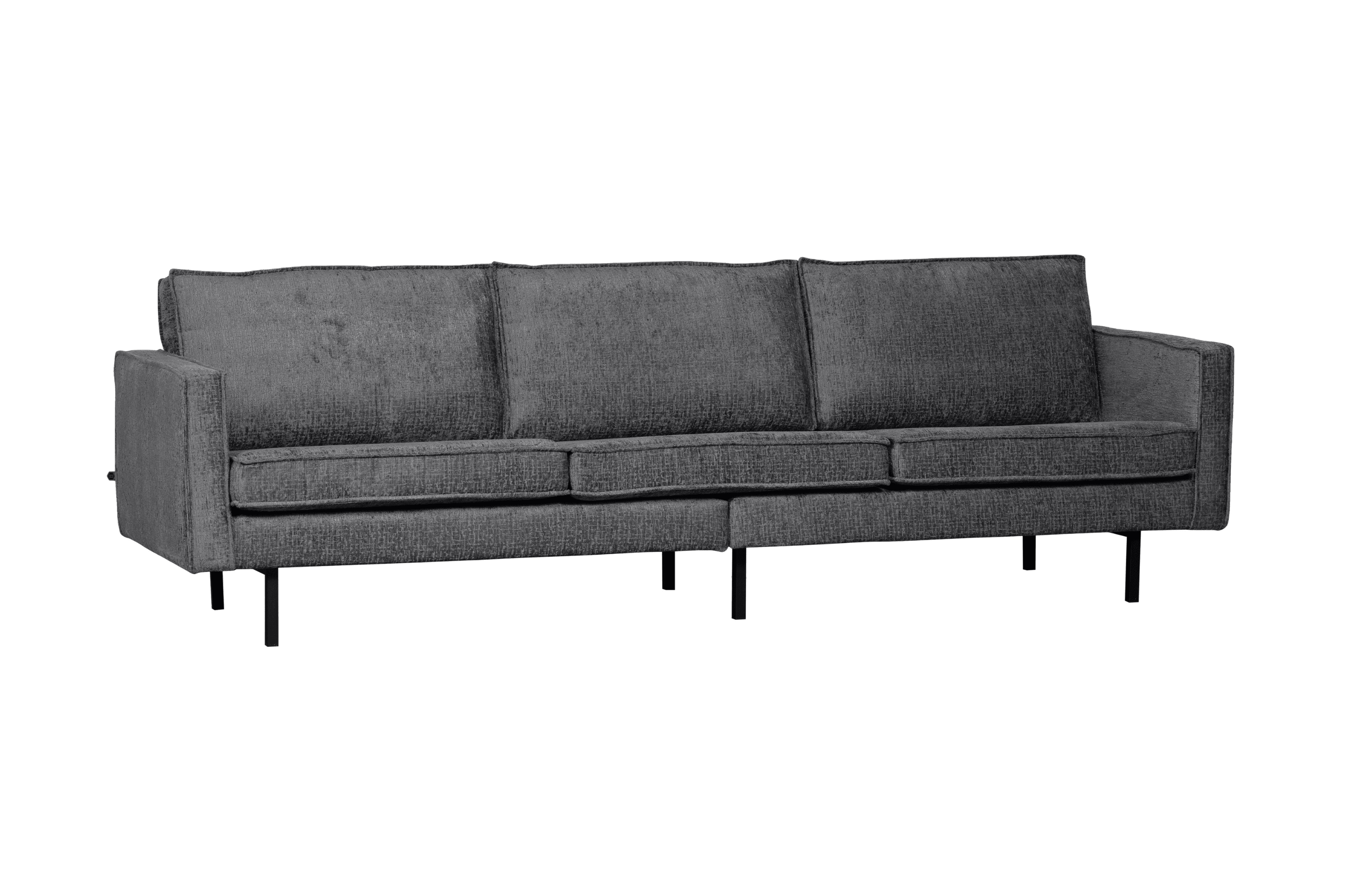 Sofa welurowa 3-osobowa RODEO ciemnoszary Be Pure Eye on Design