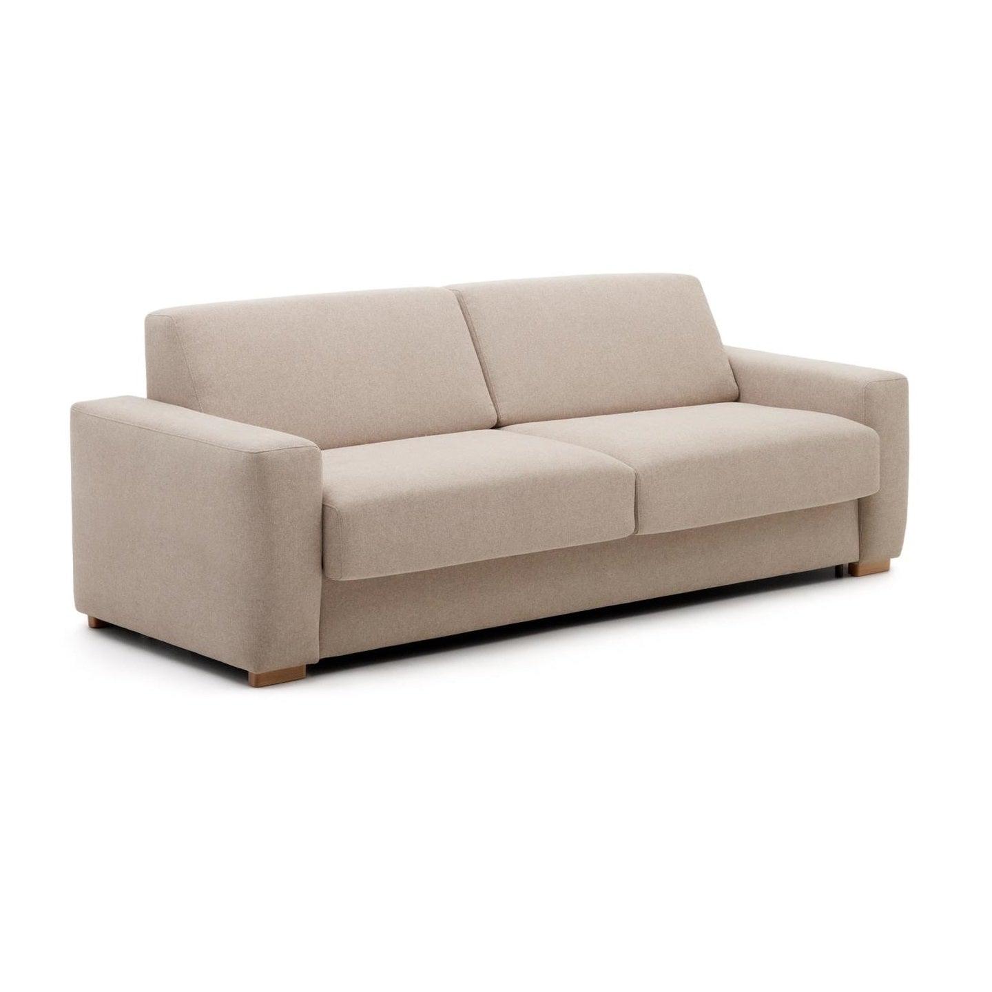 Sofa z funkcją spania ANLEY beżowy La Forma Eye on Design