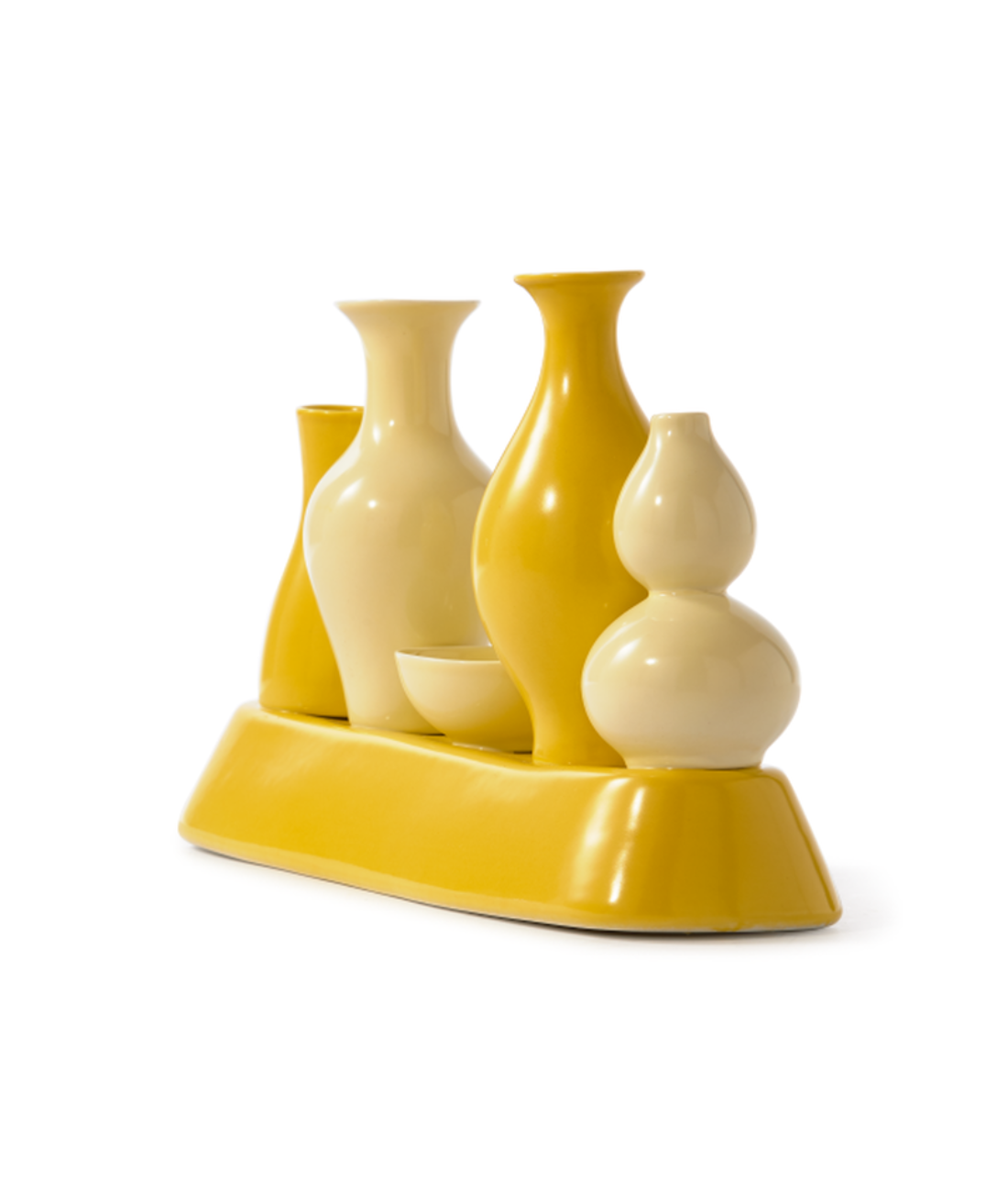 SHANGHAI vase yellow