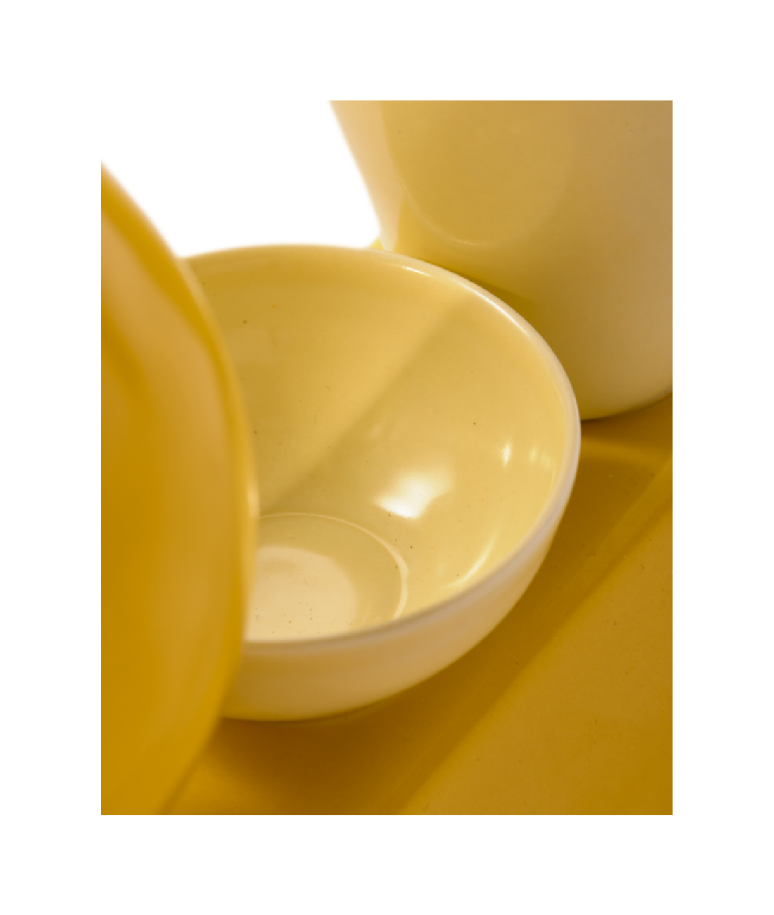 SHANGHAI vase yellow