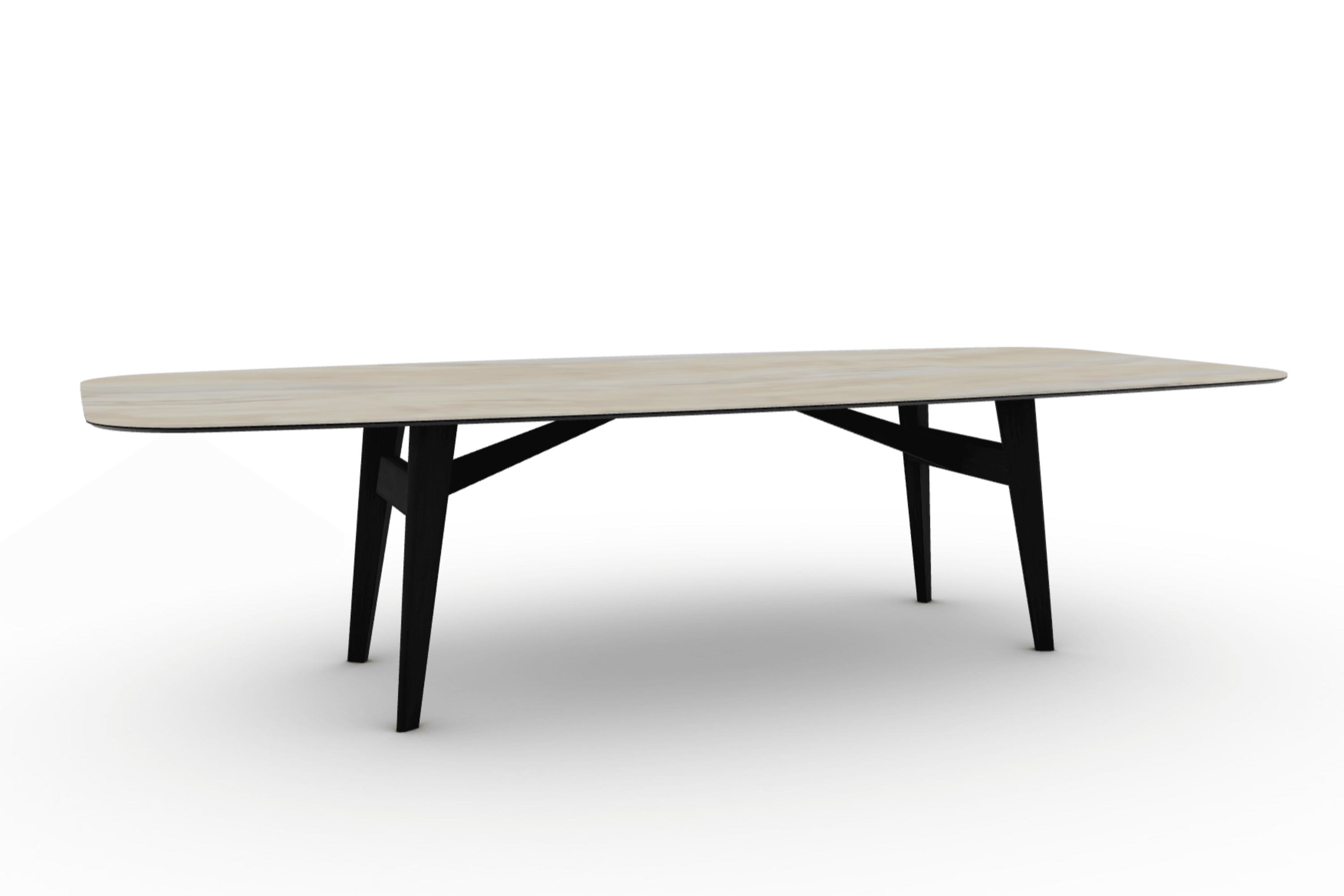 Stół ABREY piaskowy marmur Calligaris Eye on Design