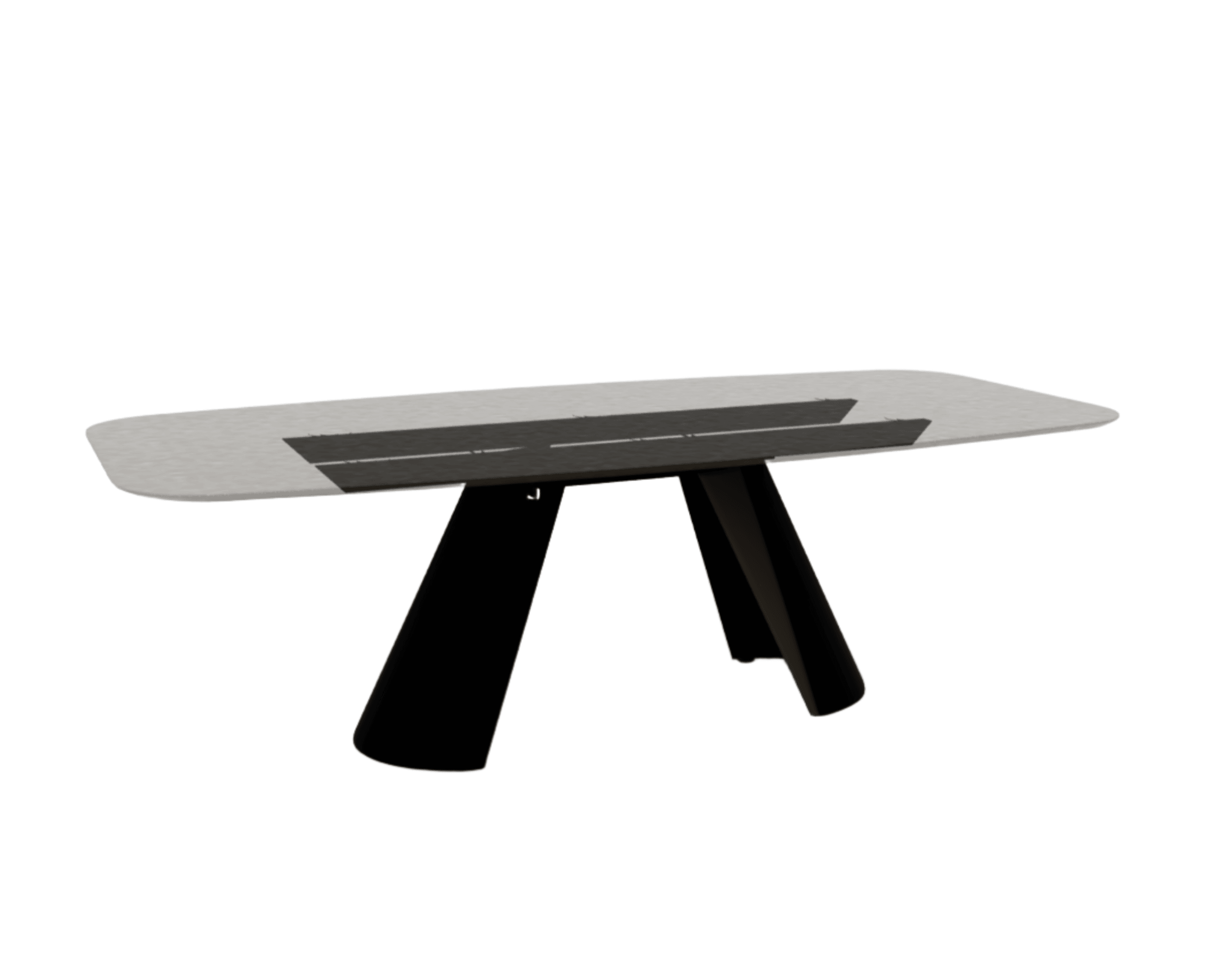 Stół APIAN brązowe szkło Calligaris Eye on Design
