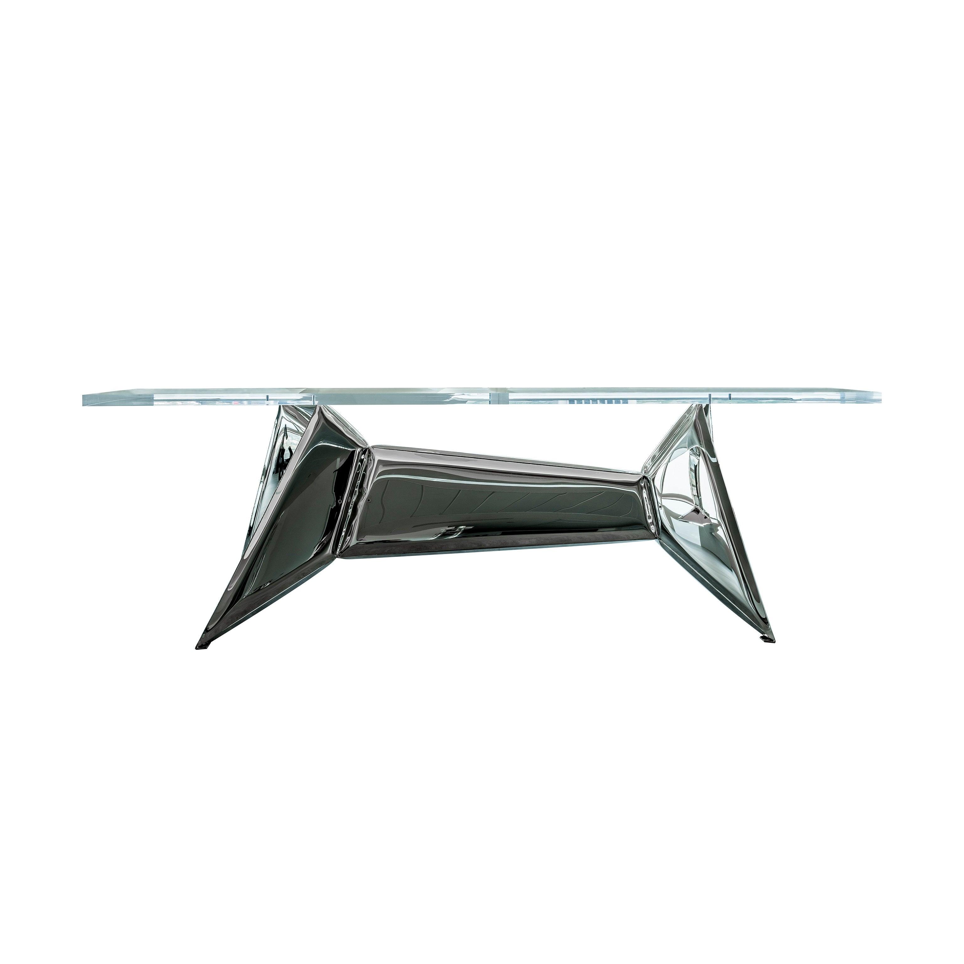 Stół CRYSTALS inox Zieta Studio Eye on Design