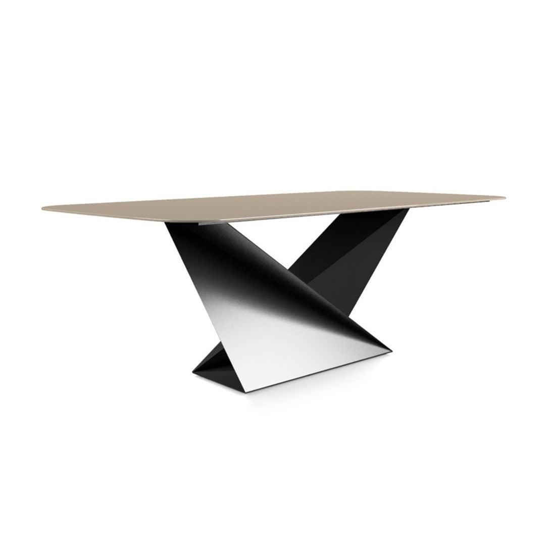 Stół FOLDS beżowy blat Liu Jo Living Eye on Design