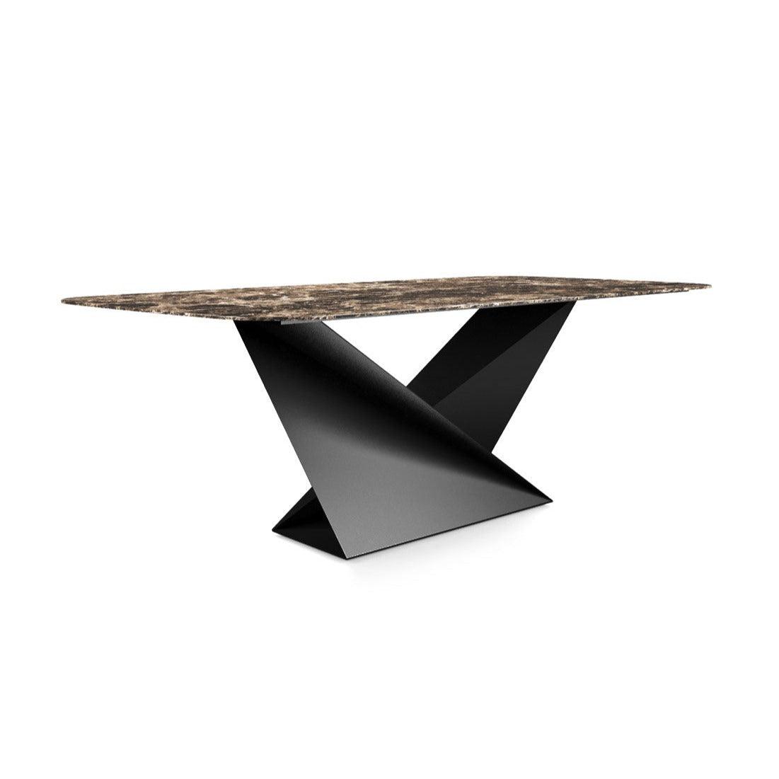 Stół FOLDS brązowy blat Liu Jo Living Eye on Design
