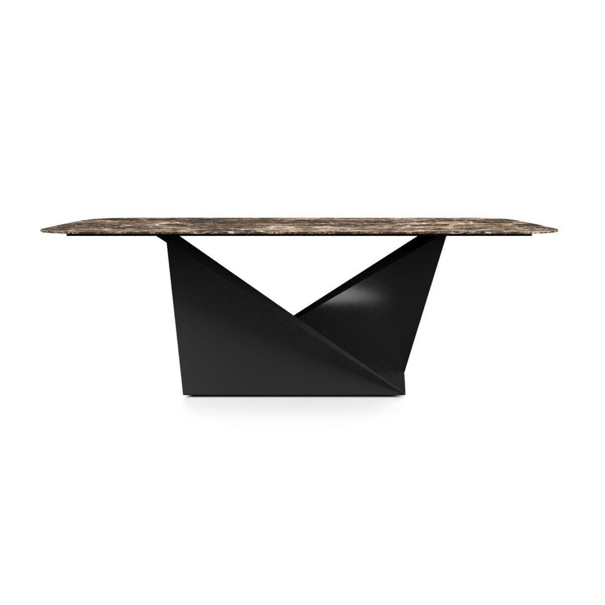 Stół FOLDS brązowy blat Liu Jo Living Eye on Design