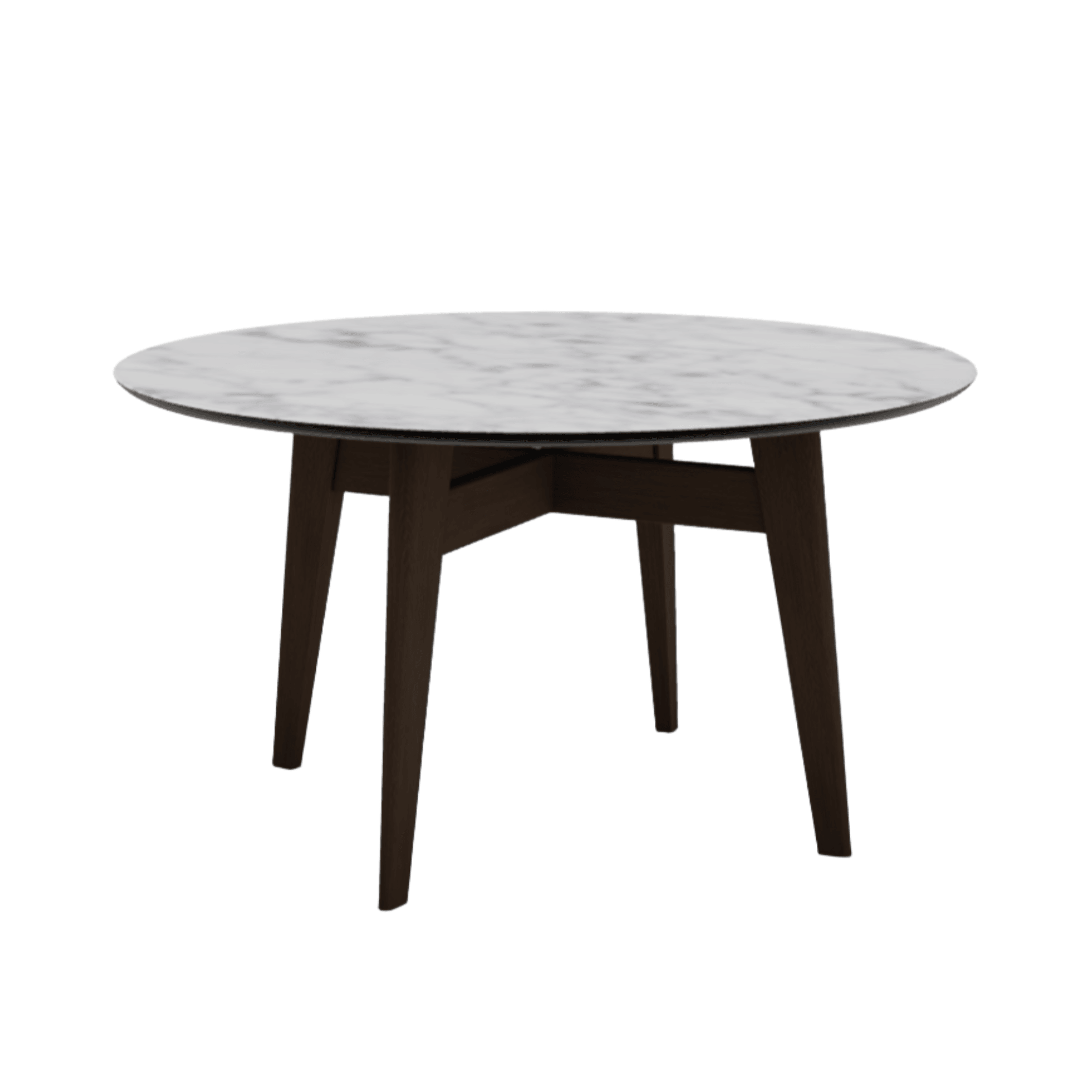 Stół okrągły ABREY biały marmur – Calligaris