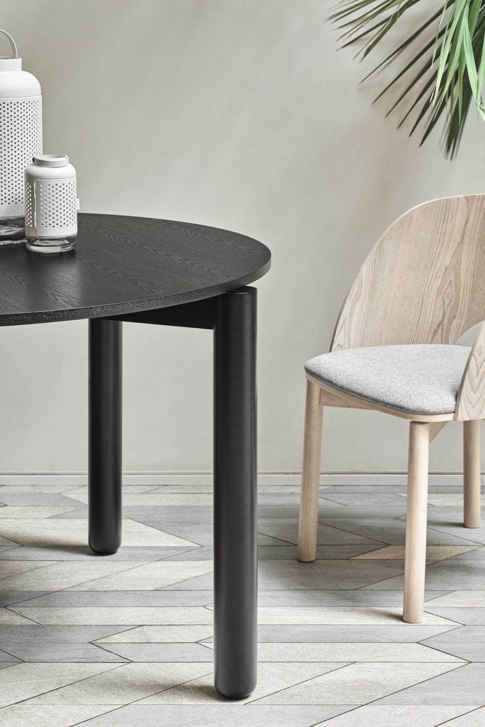 Stół okrągły ATLAS czarny Teulat Eye on Design
