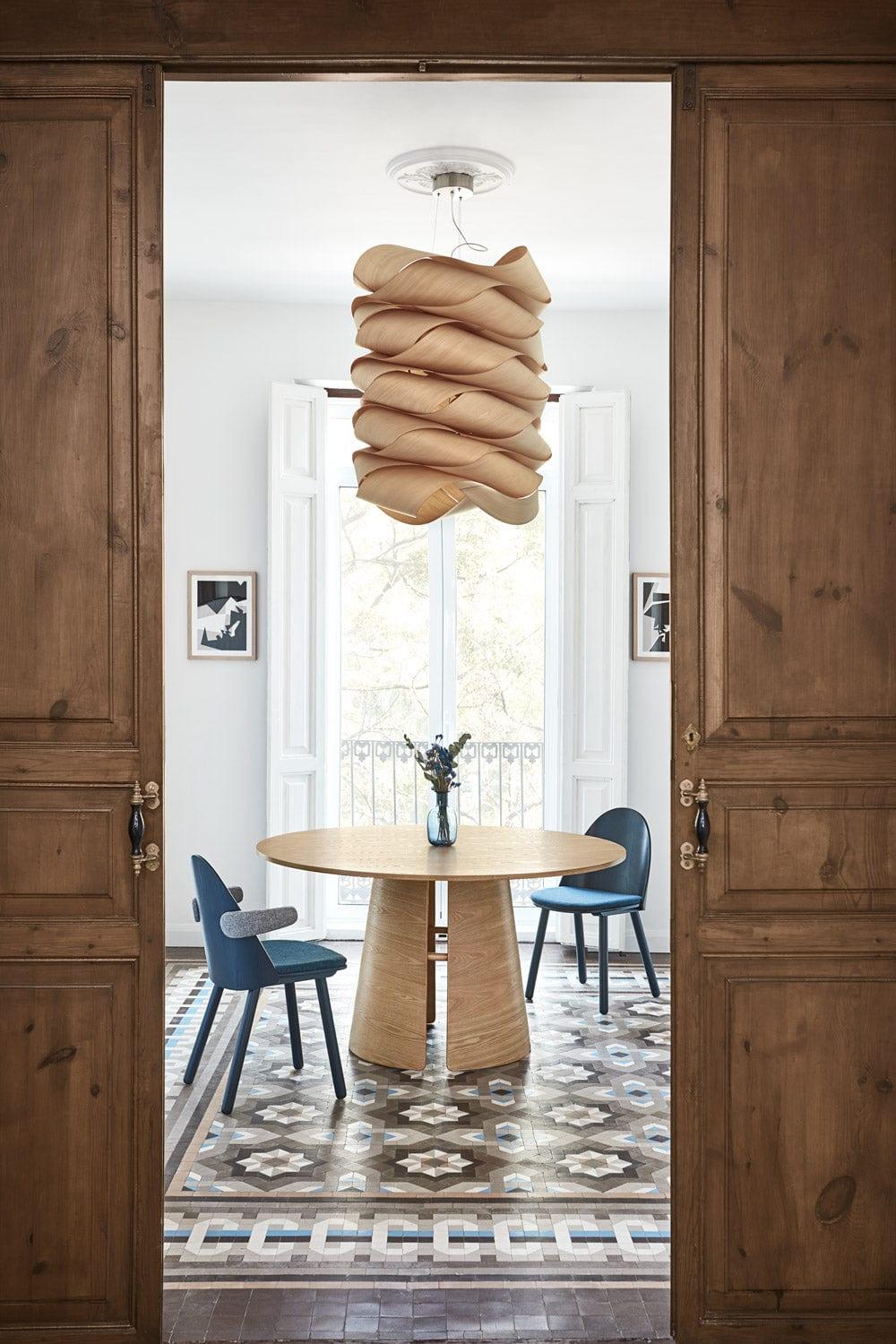 Stół okrągły CEP drewniany Teulat Eye on Design
