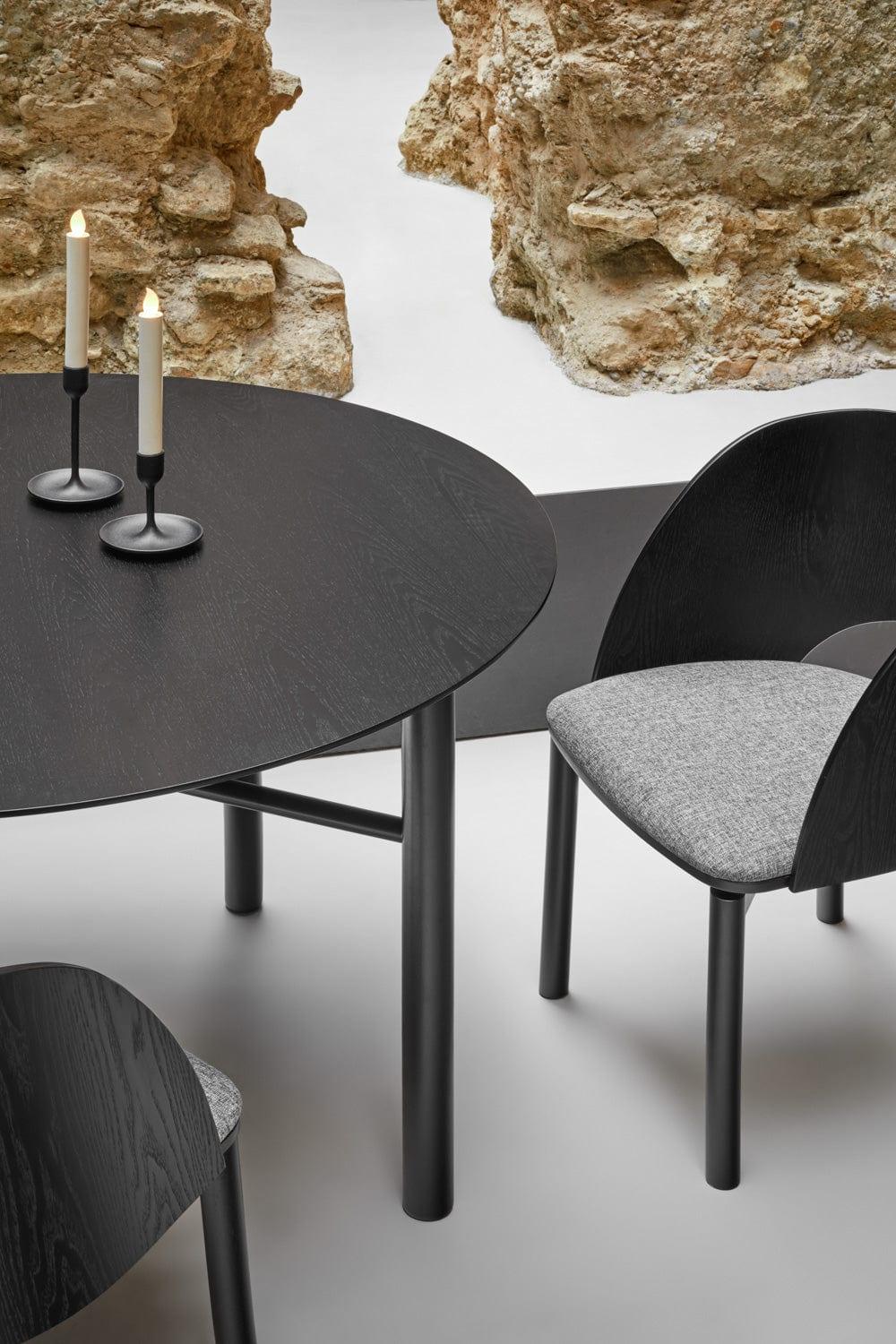 Stół okrągły JUNCO czarny Teulat Eye on Design