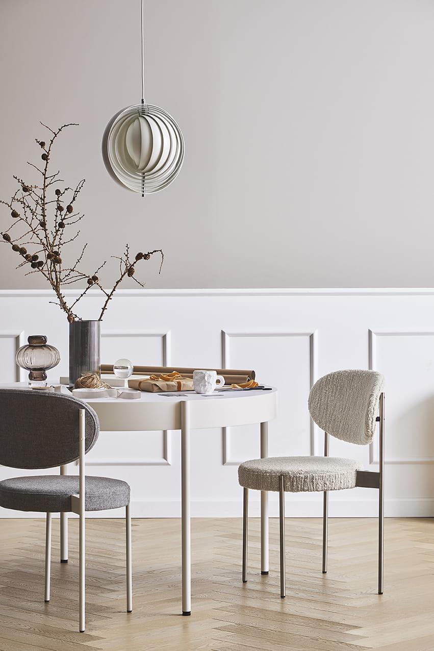 Stół okrągły SERIES 430 biały Verpan Eye on Design