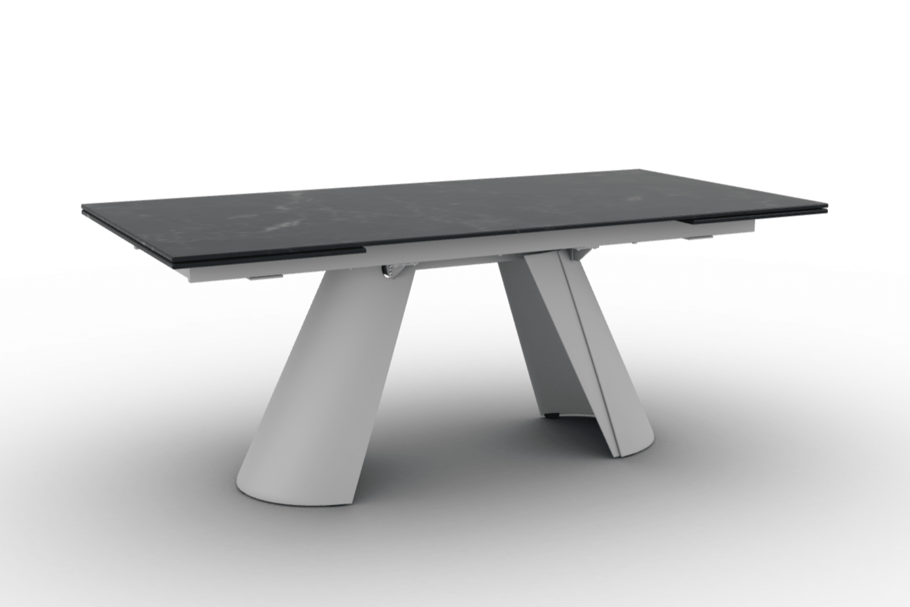 Stół prostokątny rozkładany APIAN czarny marmur Calligaris Eye on Design