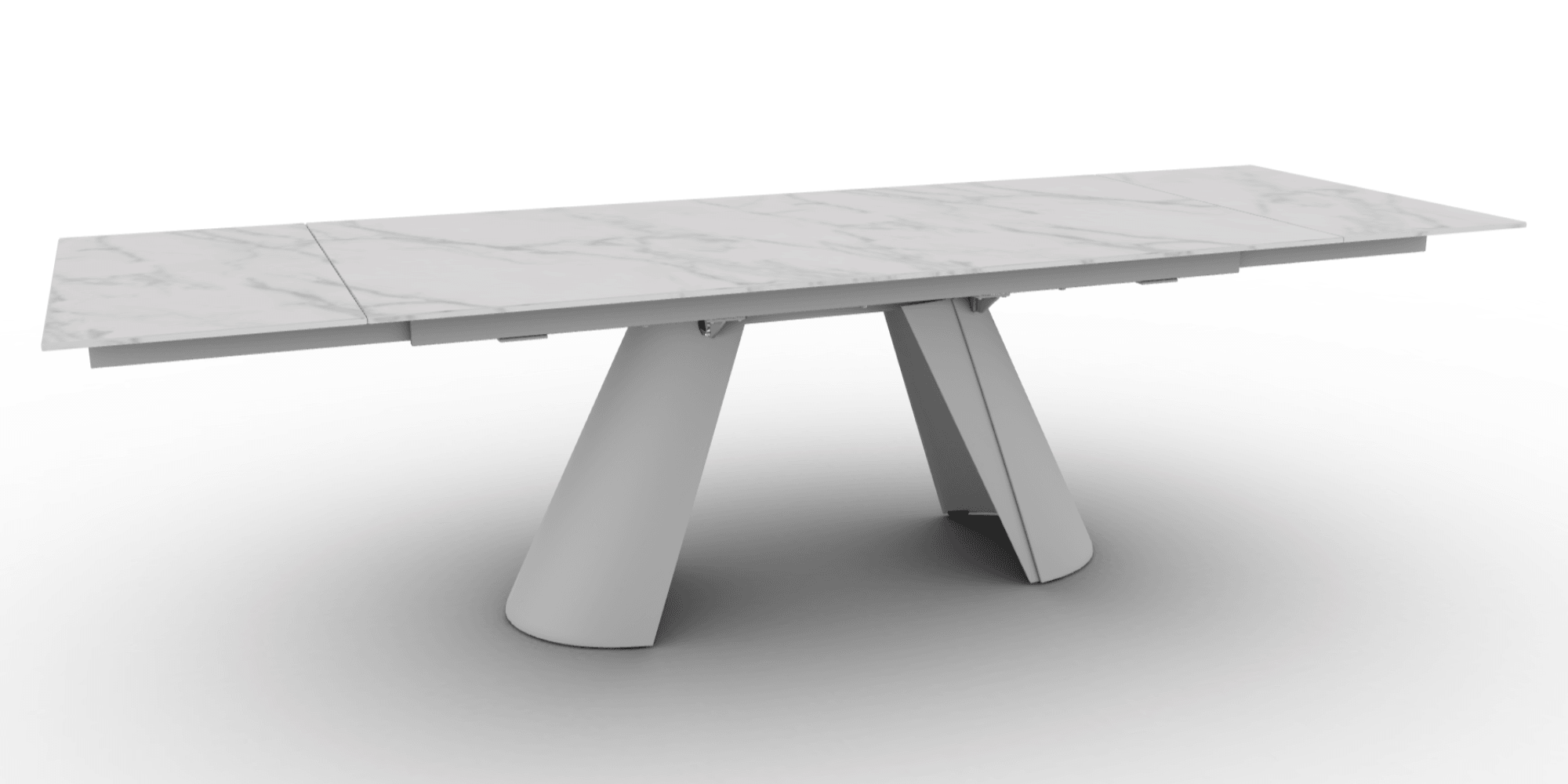 Stół prostokątny rozkładany APIAN kremowy marmur Calligaris Eye on Design
