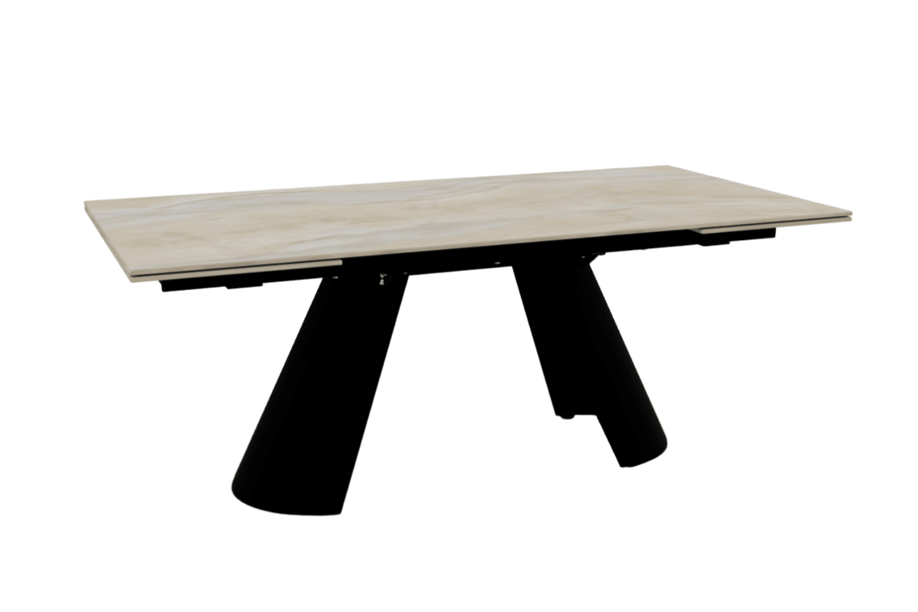 Stół prostokątny rozkładany APIAN piaskowy marmur Calligaris Eye on Design