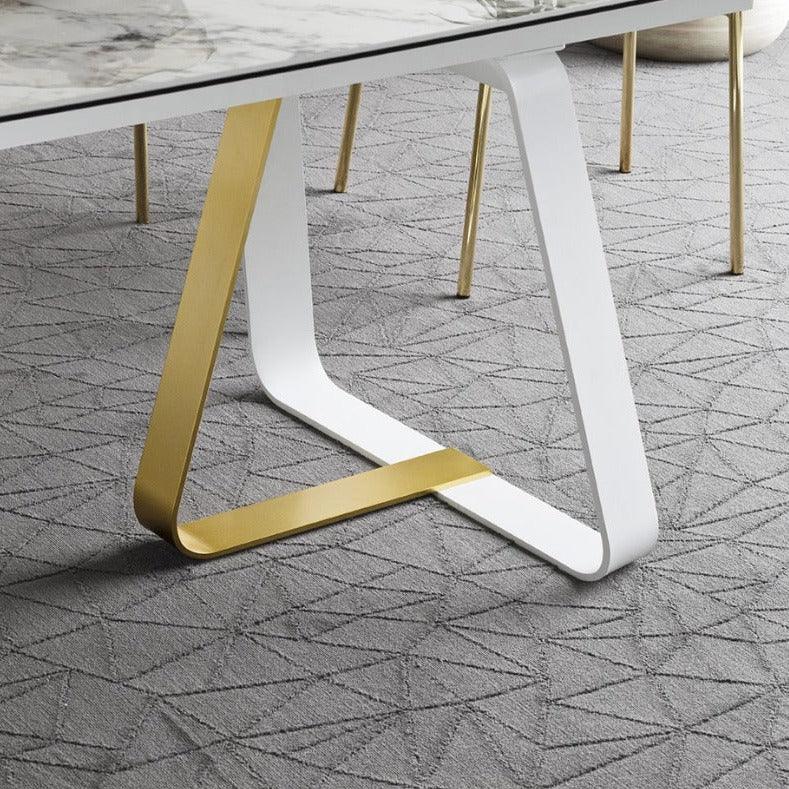 Stół prostokątny SUNSHINE biały marmur Calligaris Eye on Design