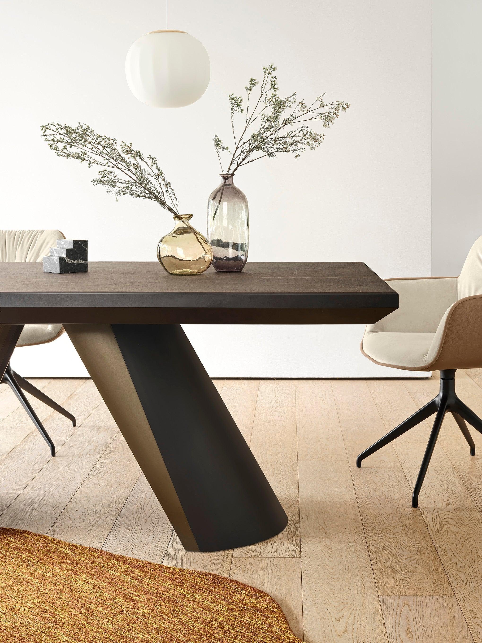 Stół rozkładany APIAN piaskowy marmur Calligaris Eye on Design