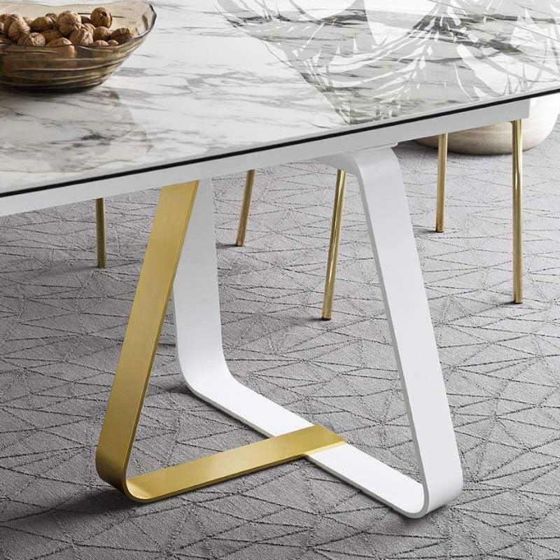 Stół SUNSHINE biały marmur Calligaris Eye on Design