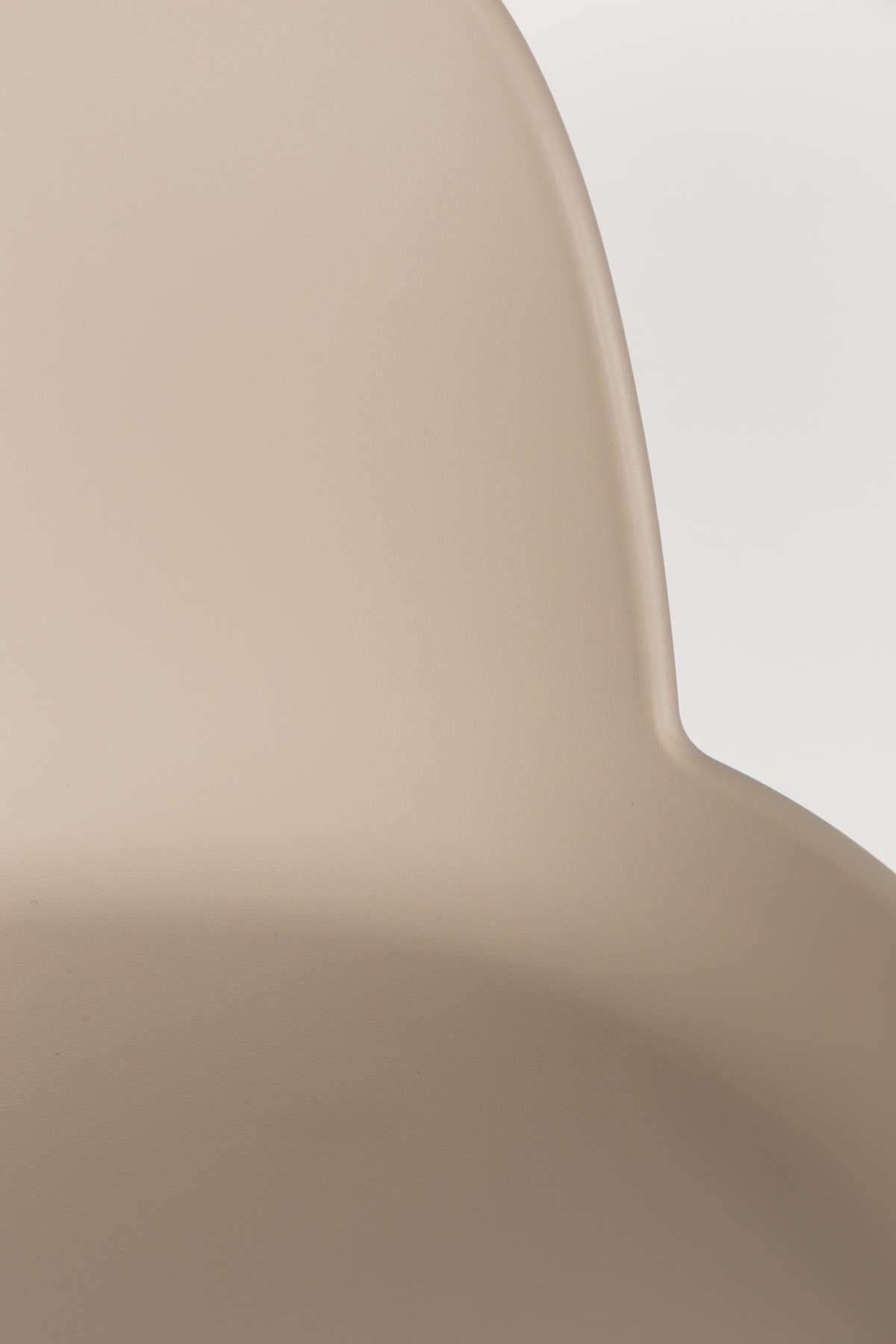 Stołek barowy ALBERT KUIP taupe Zuiver Eye on Design